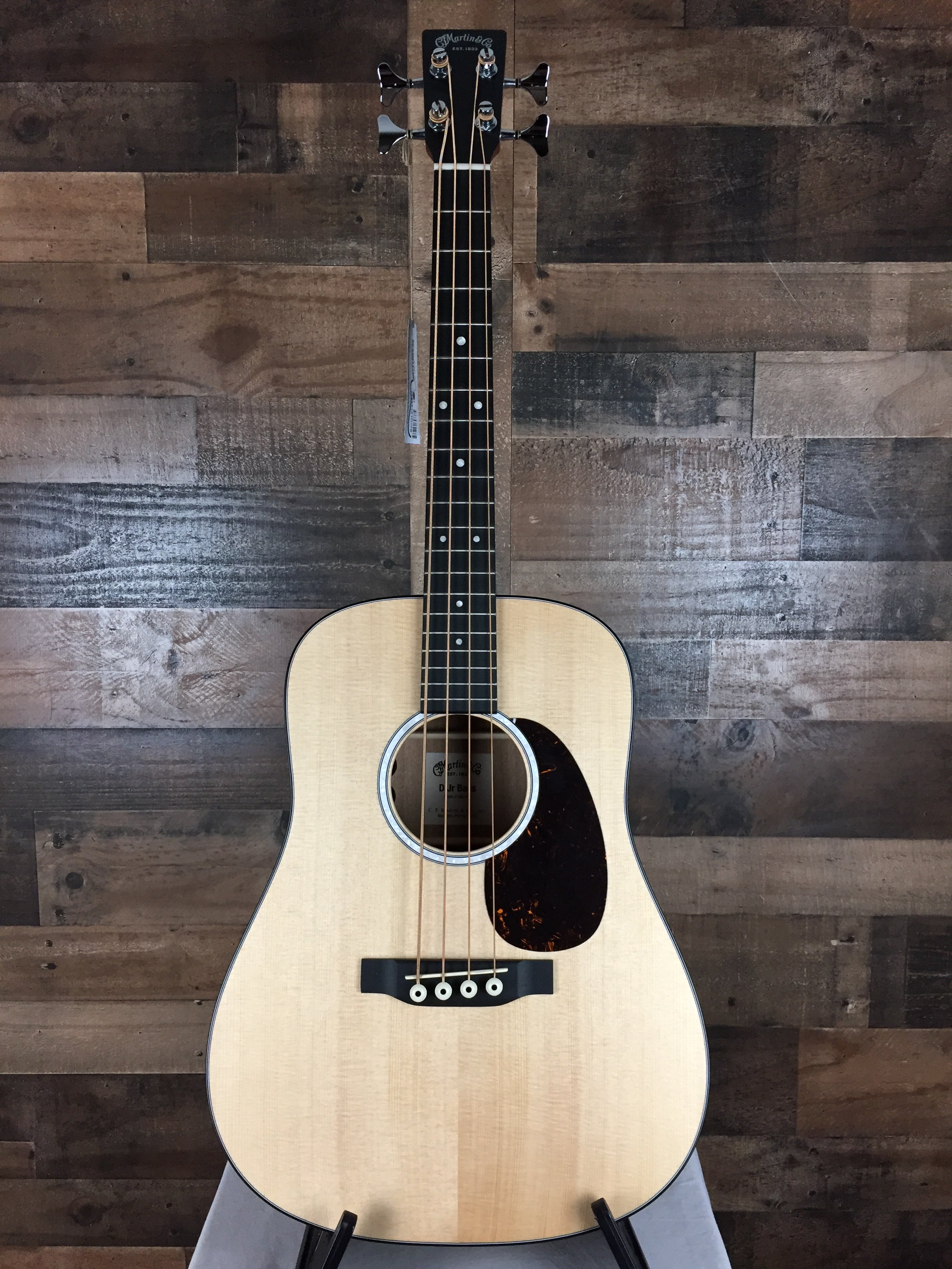 Martin D Jr-10E Acoustic/Electric Bass Guitar, Gig Bag, 427