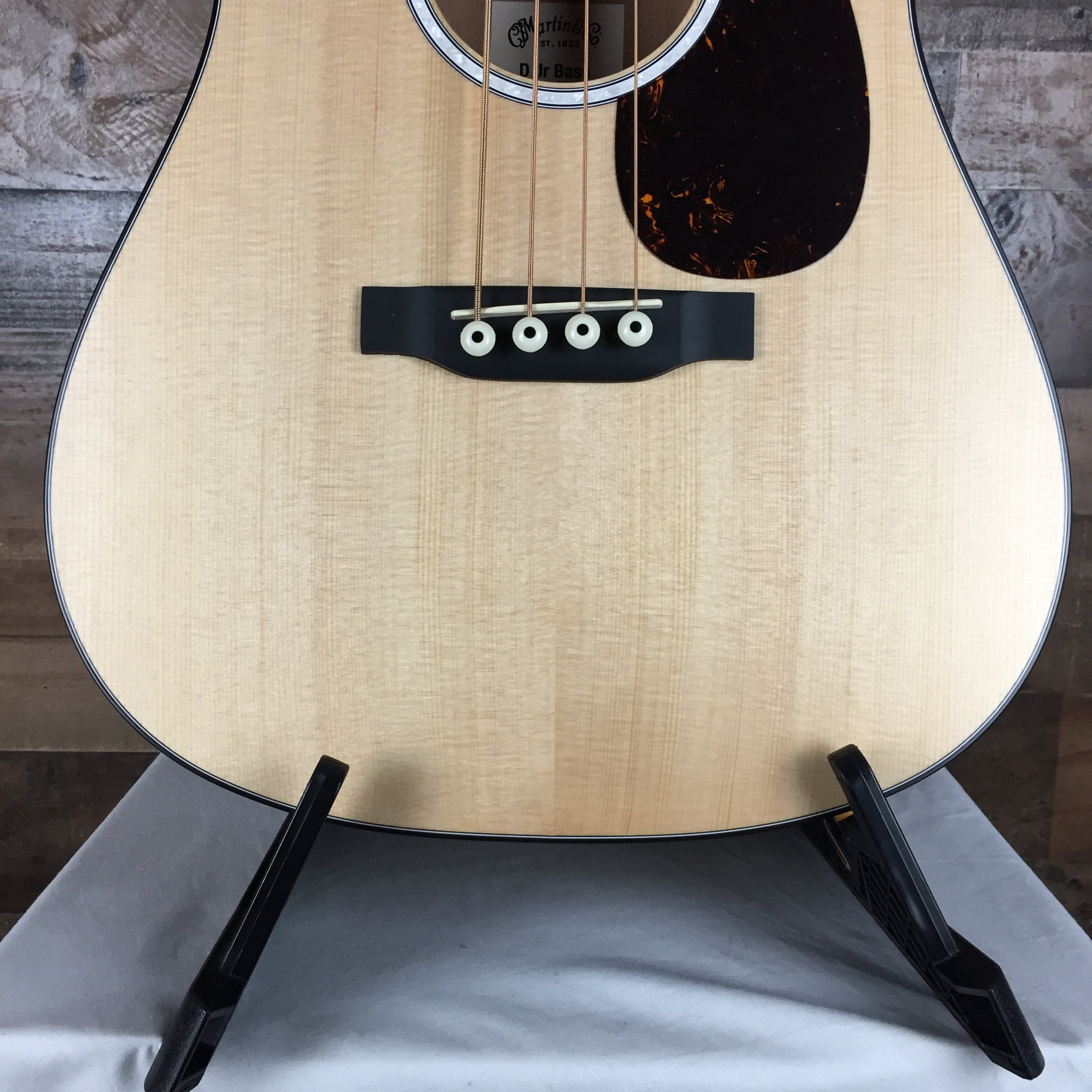 Martin D Jr-10E Acoustic/Electric Bass Guitar, Gig Bag, 427