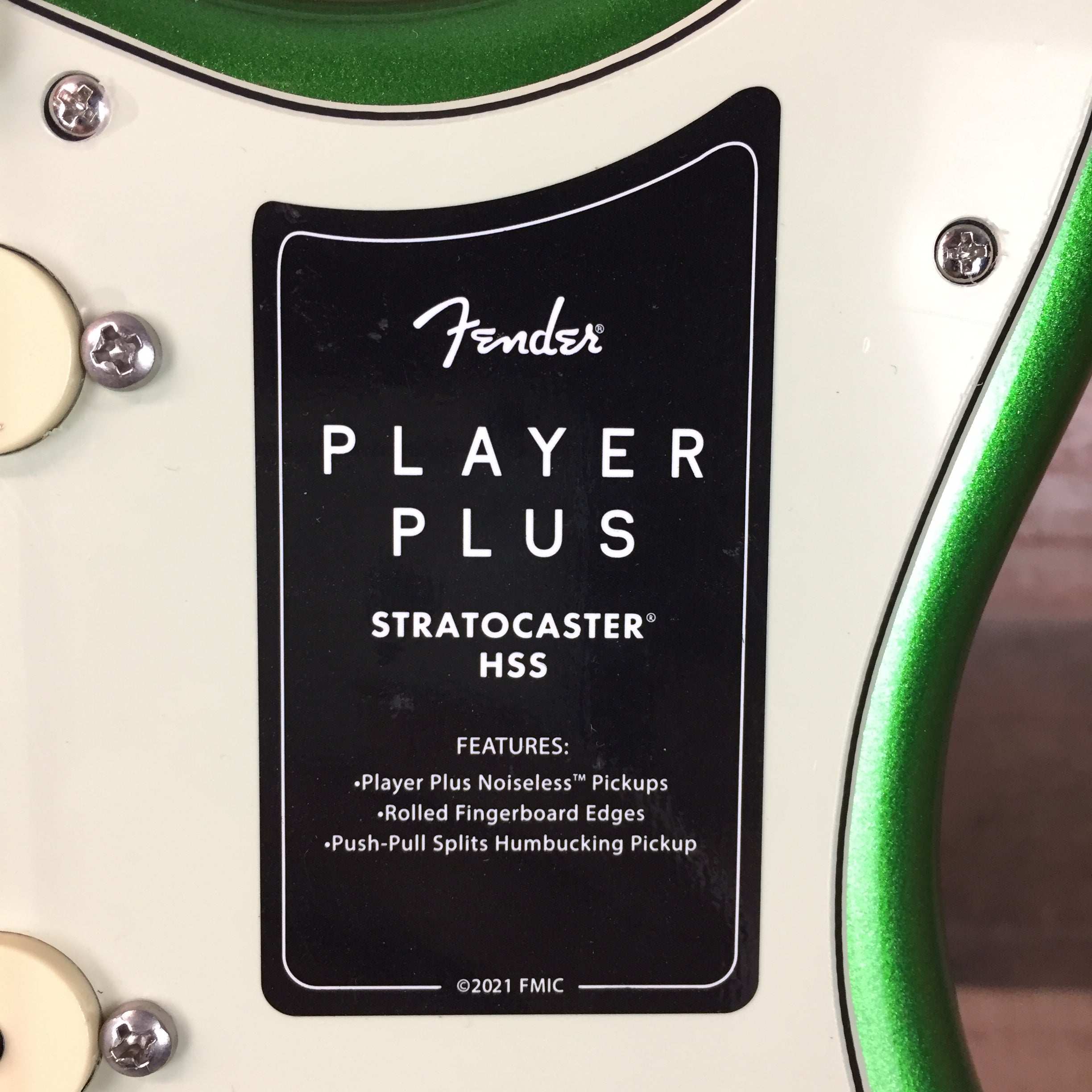 Fender Player Plus Stratocaster HSS Cosmic Jade, Gig Bag, 783