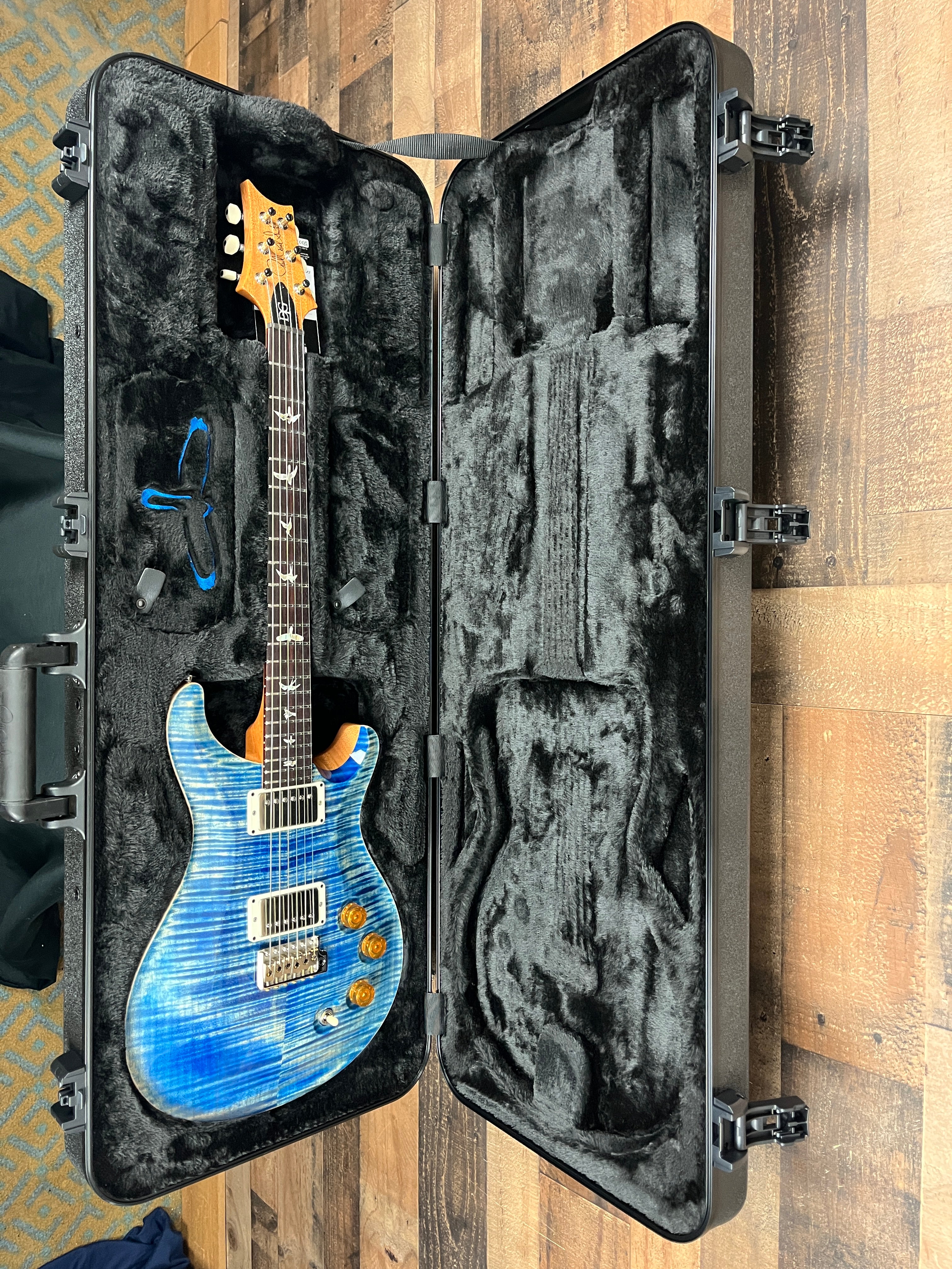 PRS DGT 10-Top Electric Guitar with Bird Inlays - Faded Blue Jean, Bird Inlays, 894