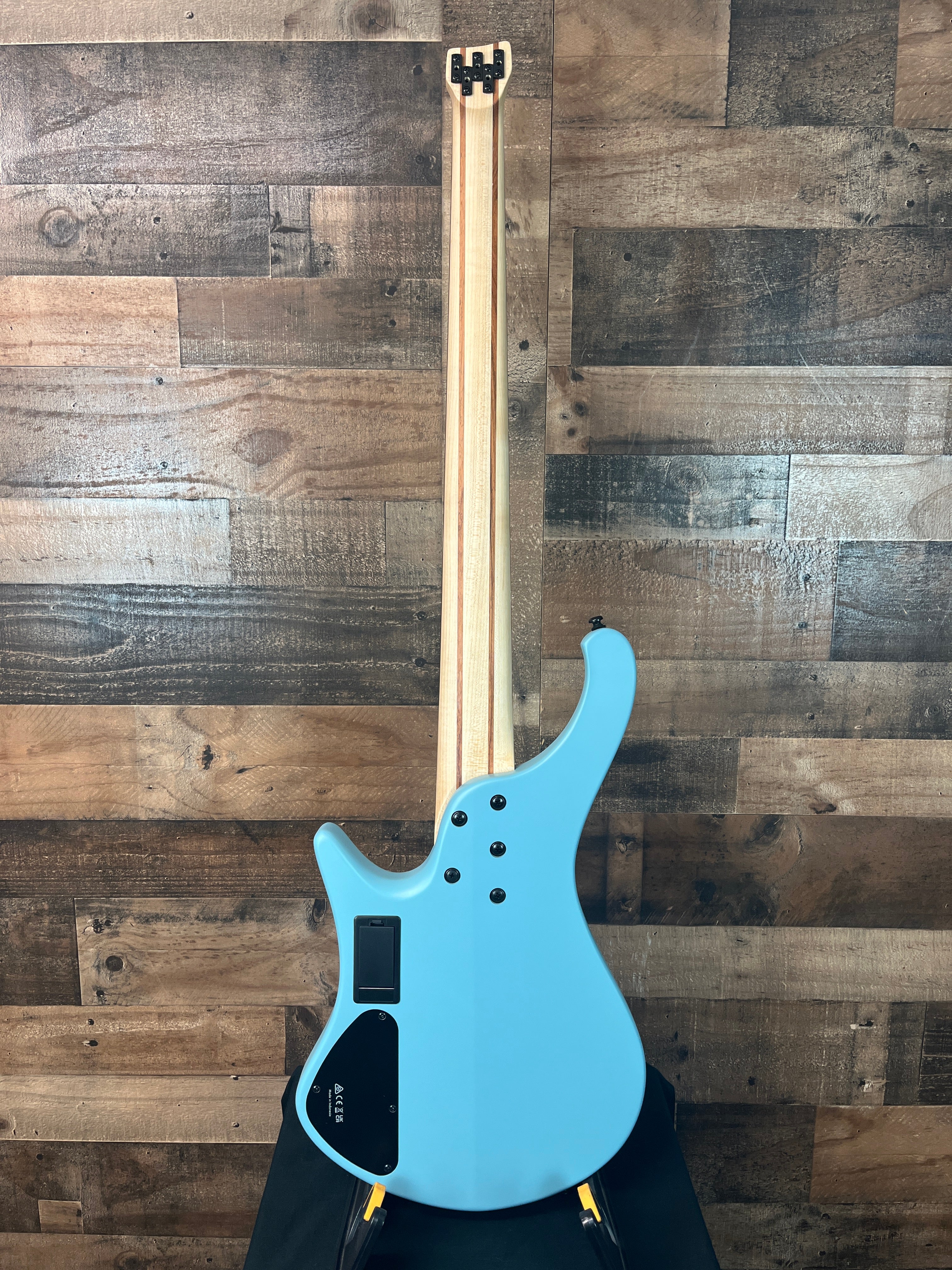 Ibanez Bass Workshop EHB605 5-string Electric Bass Guitar, Purist Blue Matte, 939