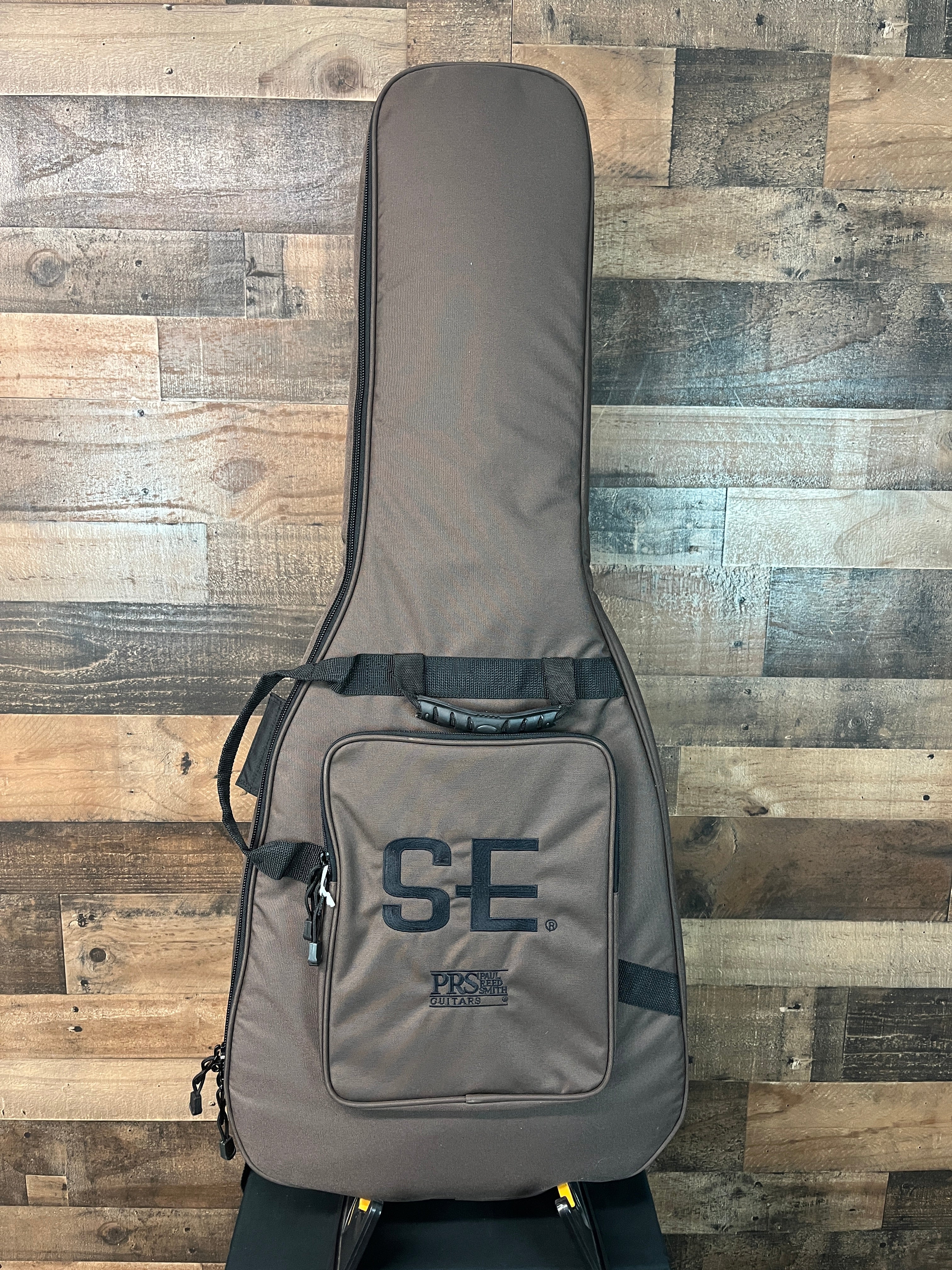 PRS SE CE24 Standard Satin Stoptail Electric Guitar, Vintage Cherry Satin, Gig Bag, 637