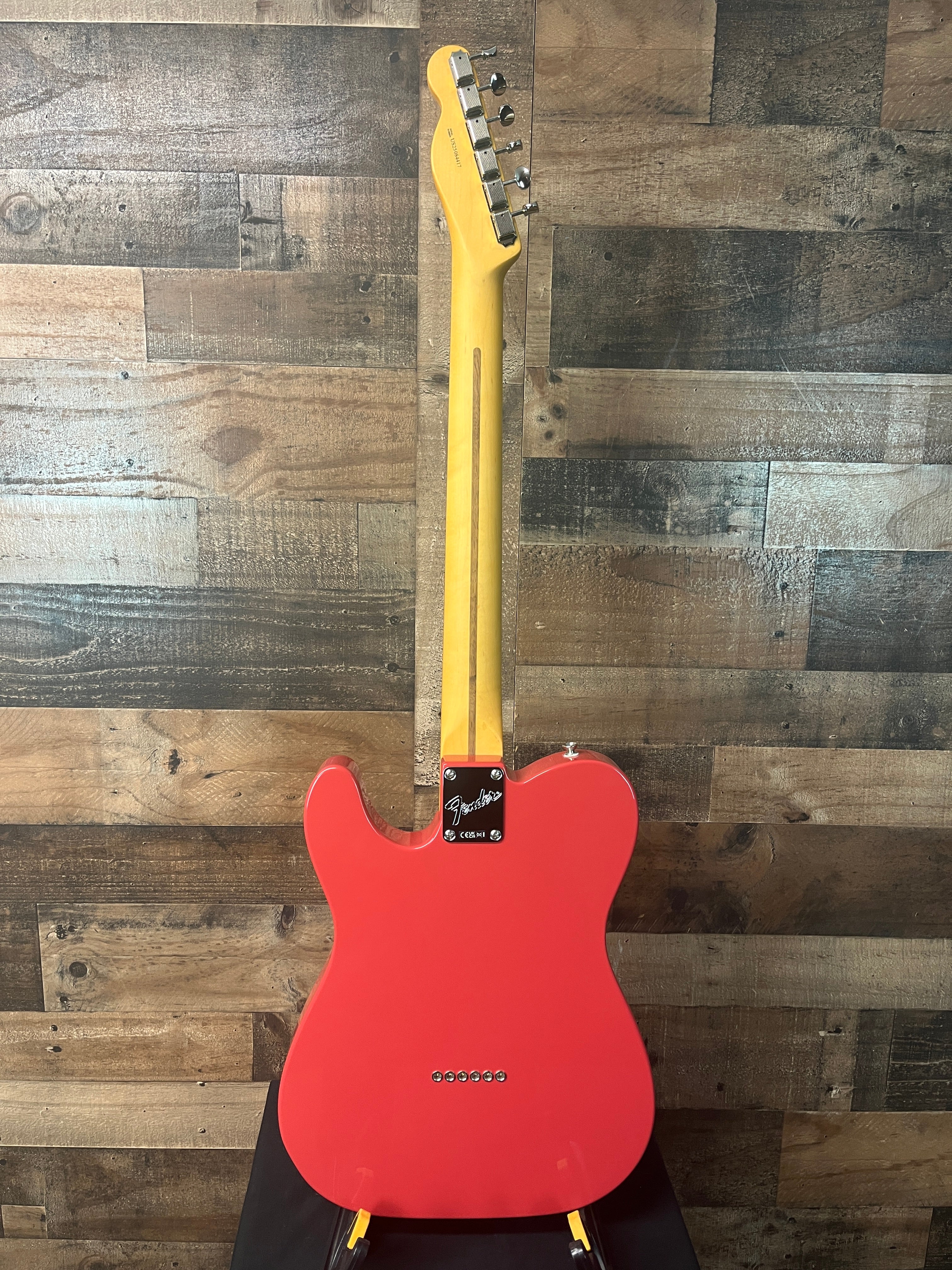 Fender American Professional Classic Telecaster, Faded Dakota Red, Gig Bag, 417