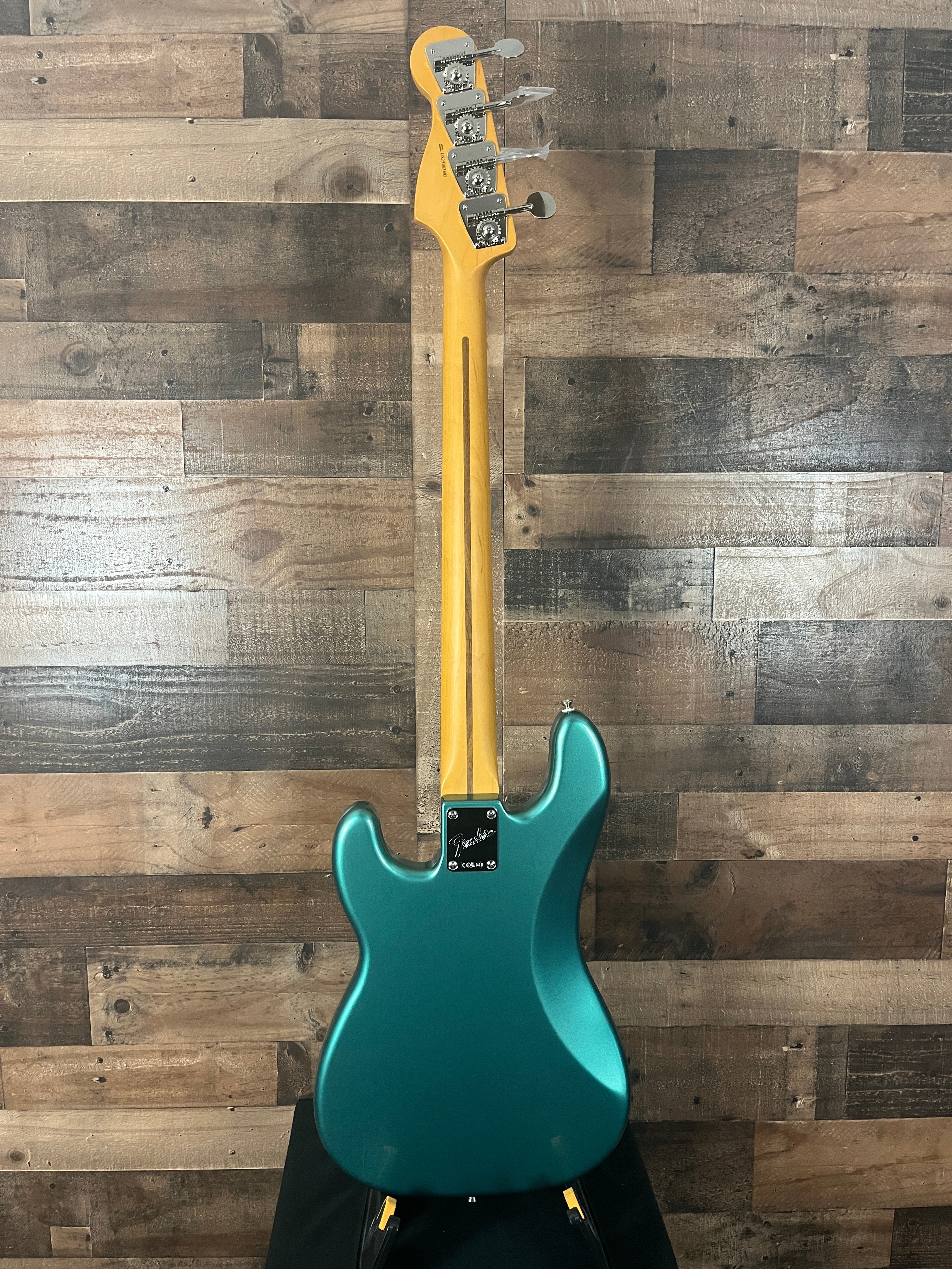 Fender American Professional Classic Precision Bass, Faded Sherwood Green Metallic, Gig Bag, 882
