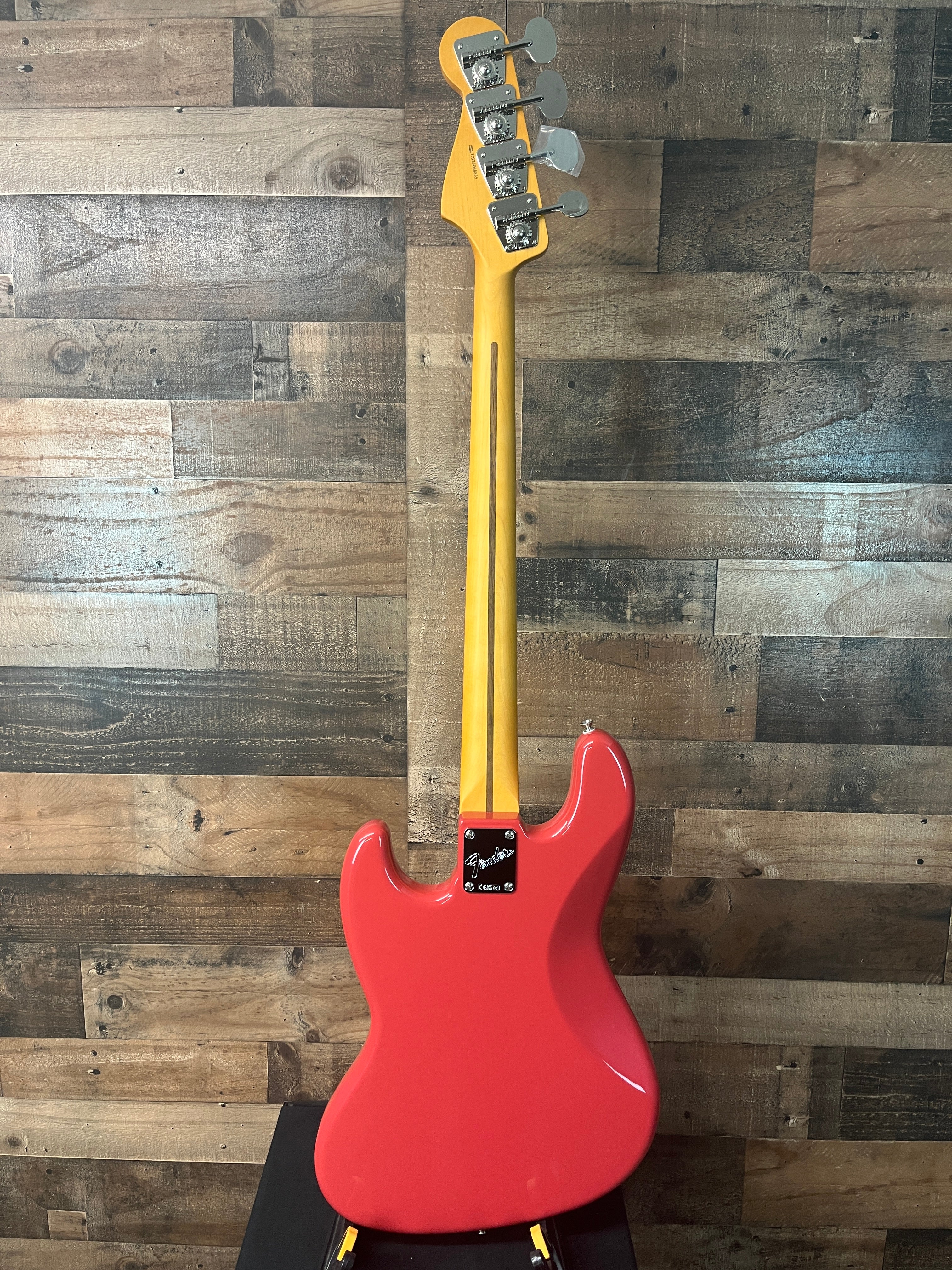 Fender American Professional Classic Jazz Bass, Faded Dakota Red, Gig Bag, 835