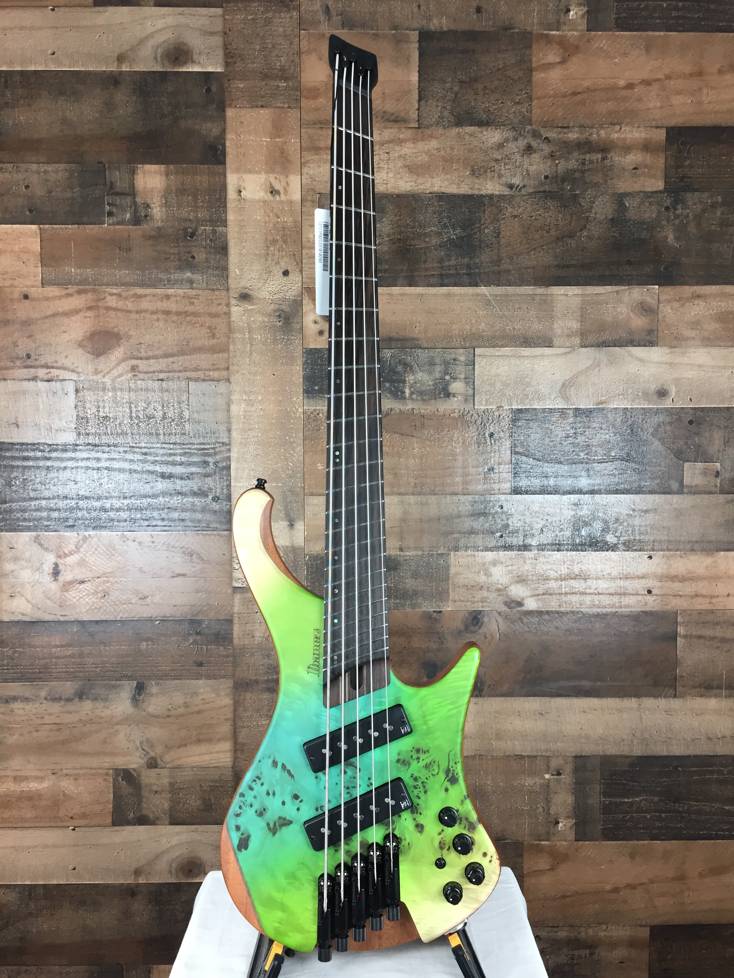 EHB1505MS Bass Guitar, Ocean Inlet Flat, Gig Bag, 293