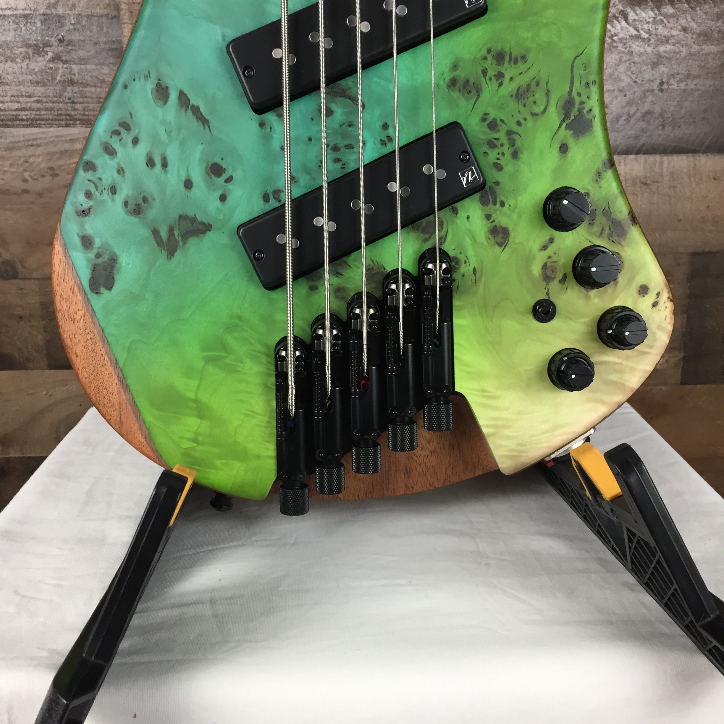 EHB1505MS Bass Guitar, Ocean Inlet Flat, Gig Bag, 293