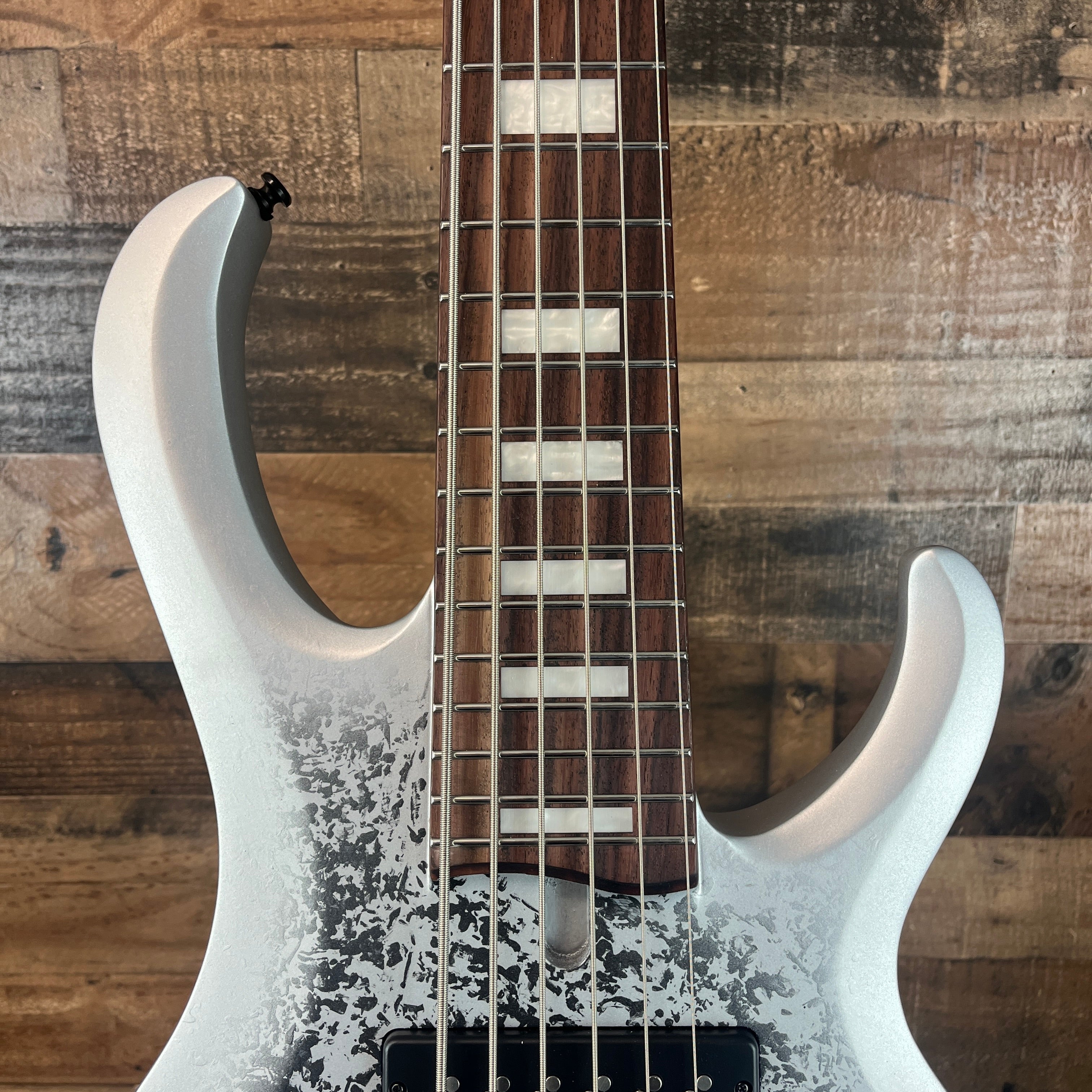 Ibanez BTB5TH6SLM 25th Anniversary, Silver Blizzard Matte, 598