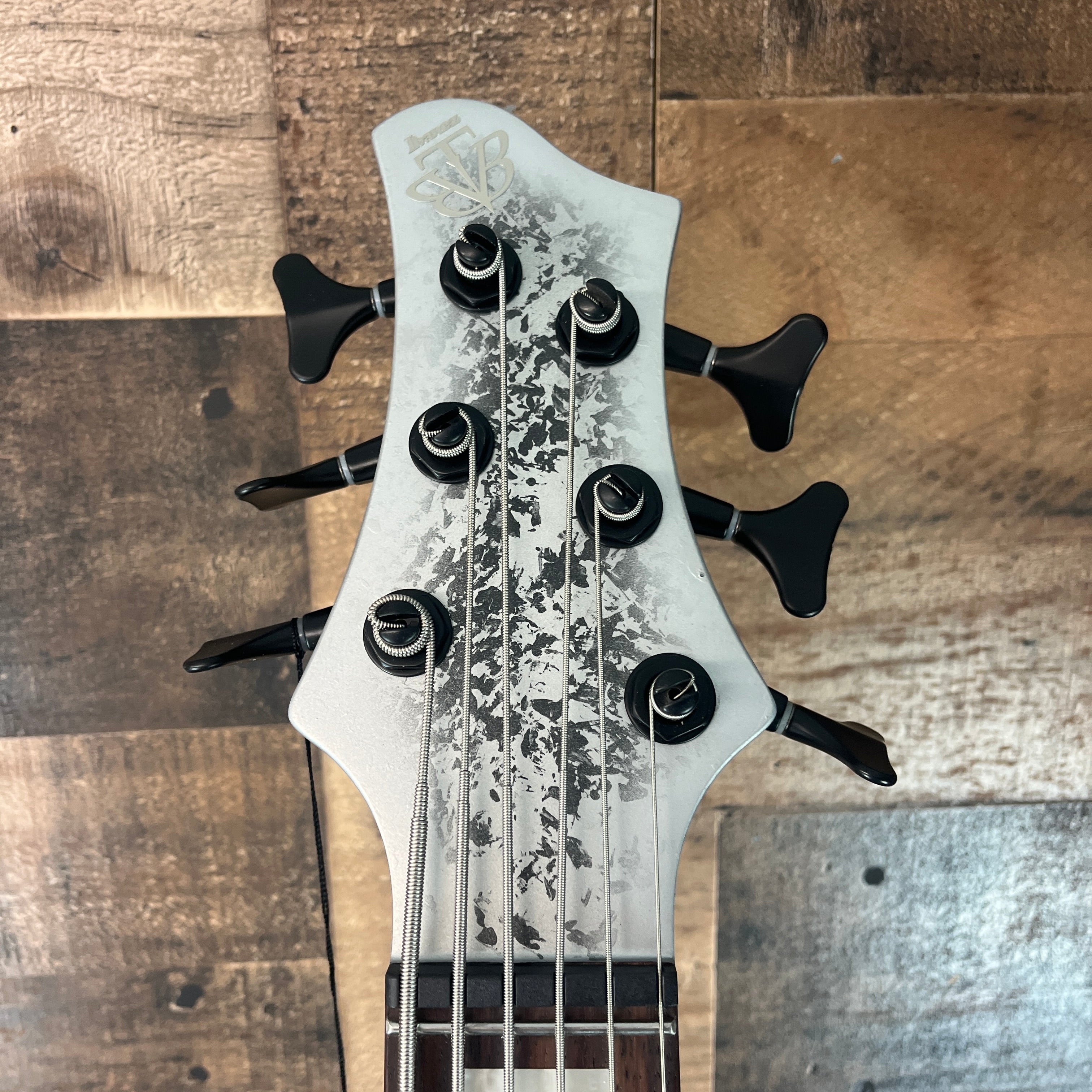 Ibanez BTB5TH6SLM 25th Anniversary, Silver Blizzard Matte, 598