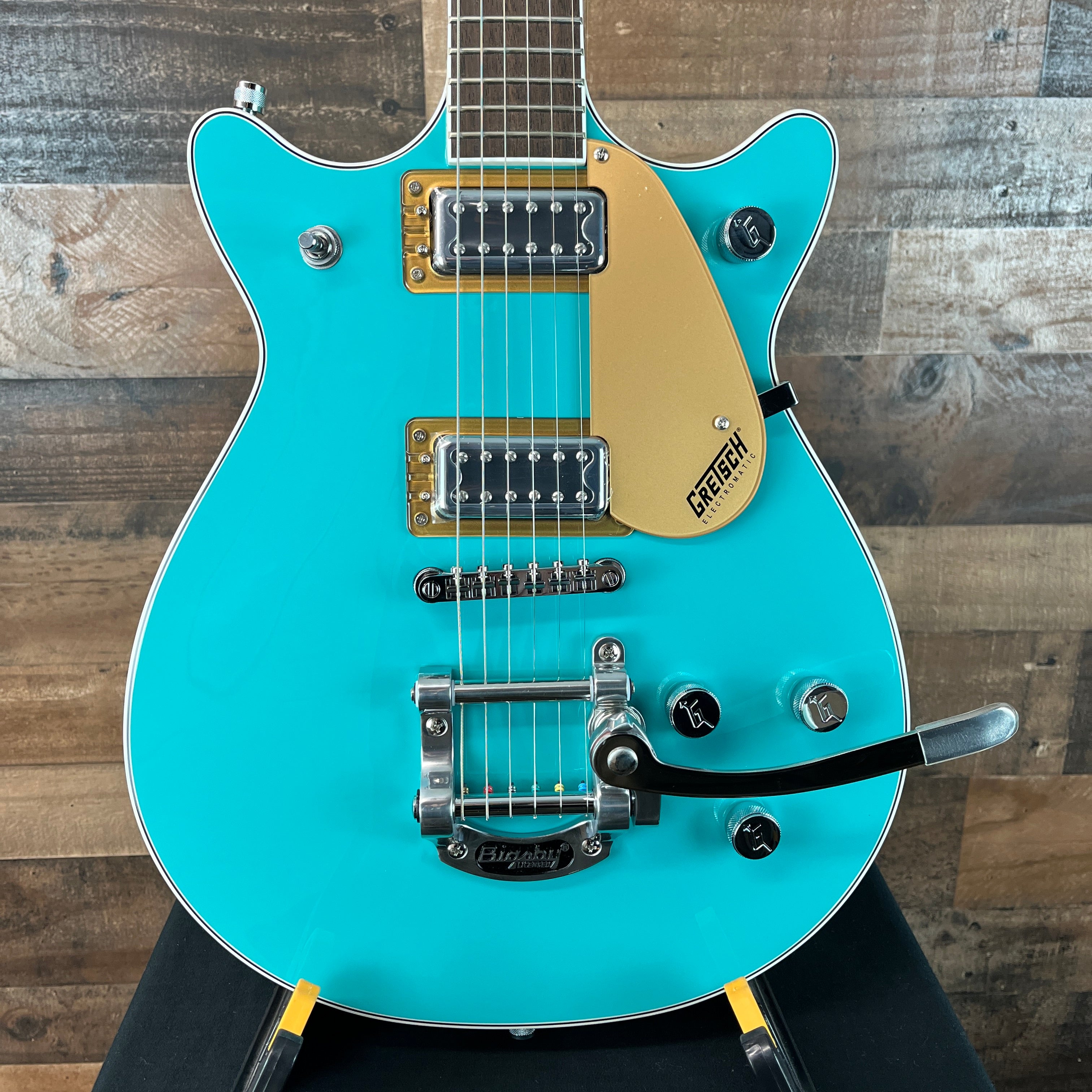 Gretsch G5232T Electromatic Double Jet FT with Bigsby, Caicos Green, 354