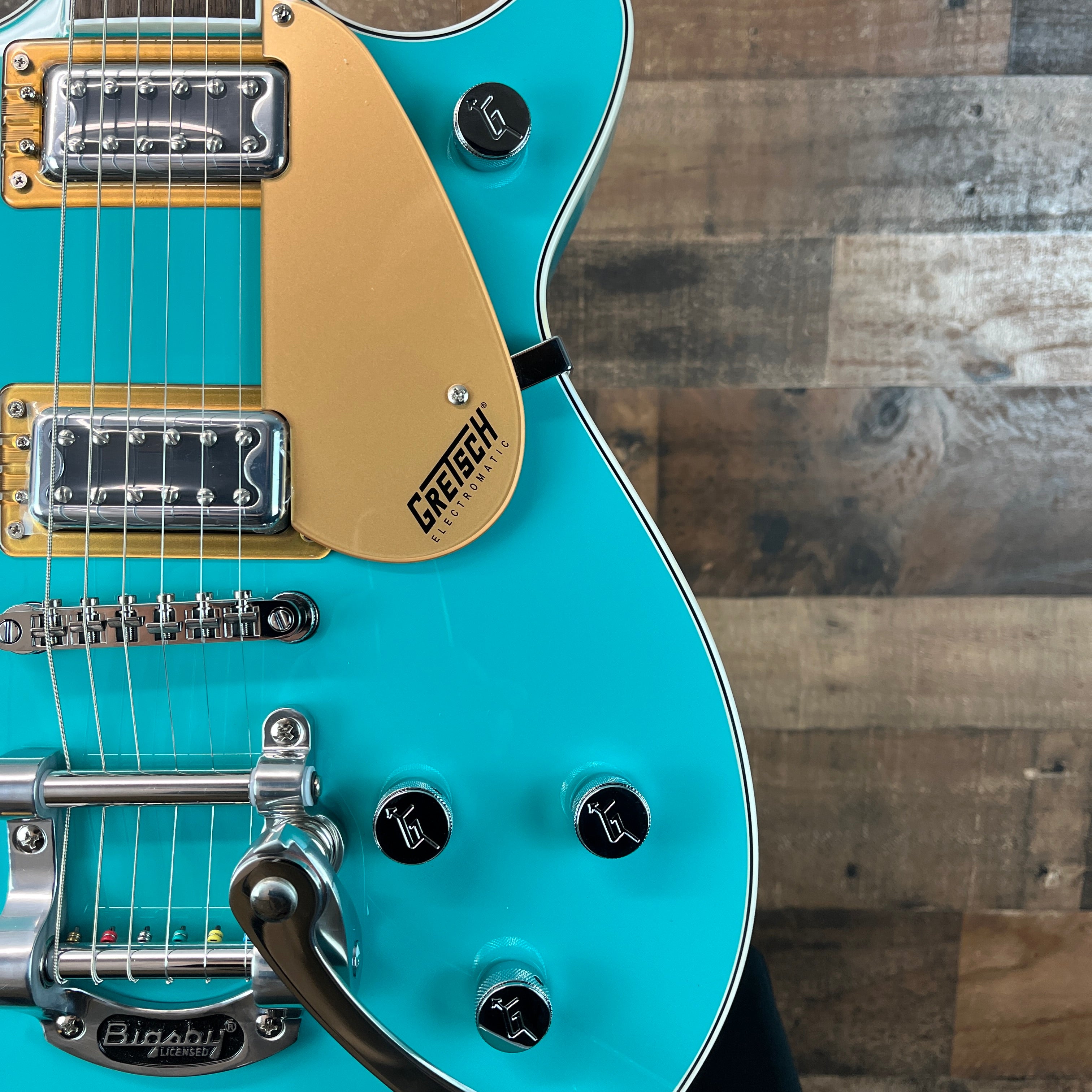 Gretsch G5232T Electromatic Double Jet FT with Bigsby, Caicos Green, 354