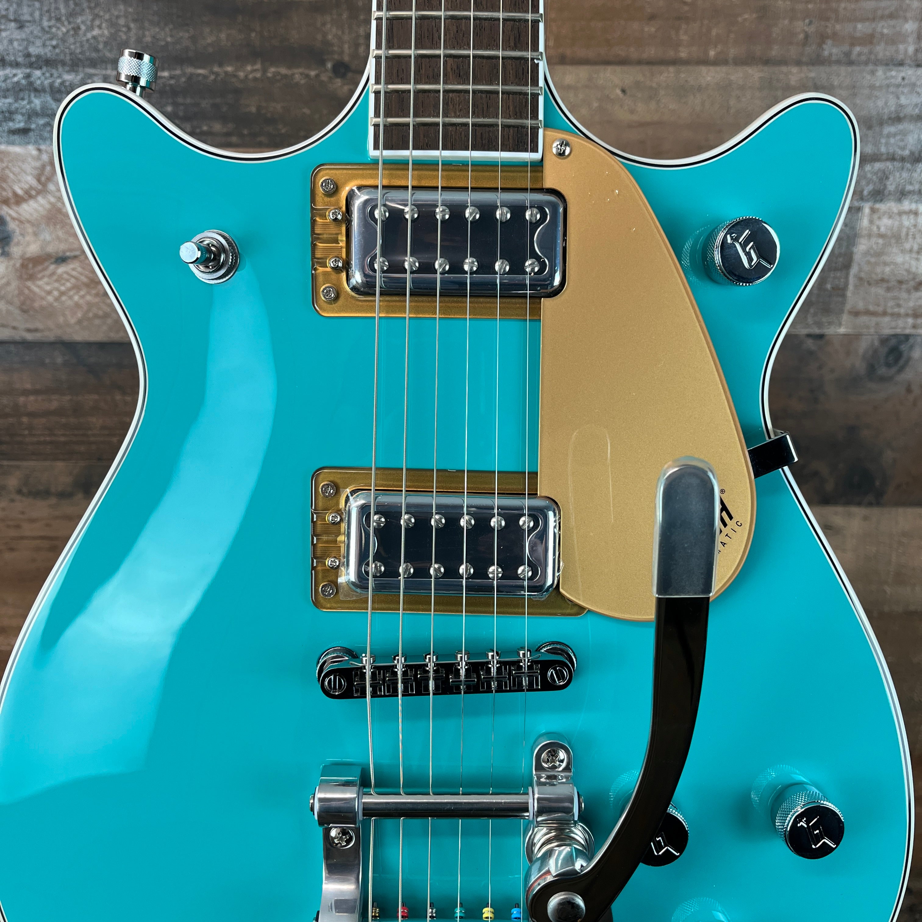 Gretsch G5232T Electromatic Double Jet FT with Bigsby, Caicos Green, 354
