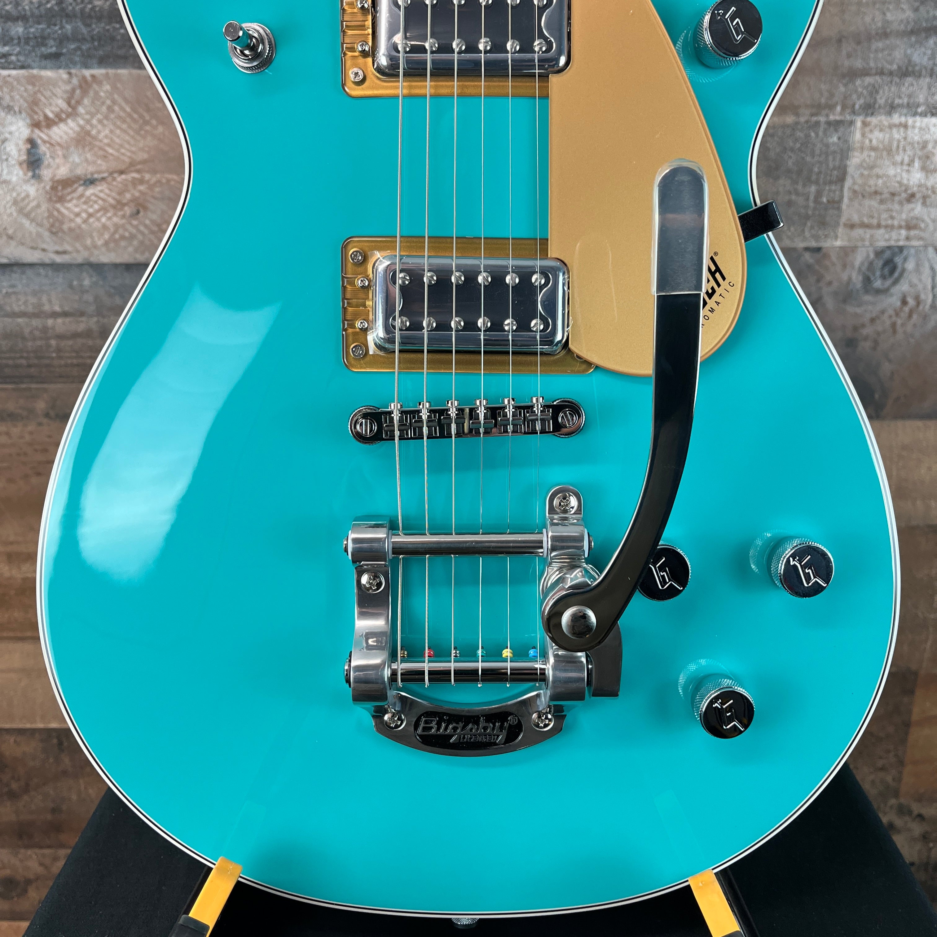 Gretsch G5232T Electromatic Double Jet FT with Bigsby, Caicos Green, 354