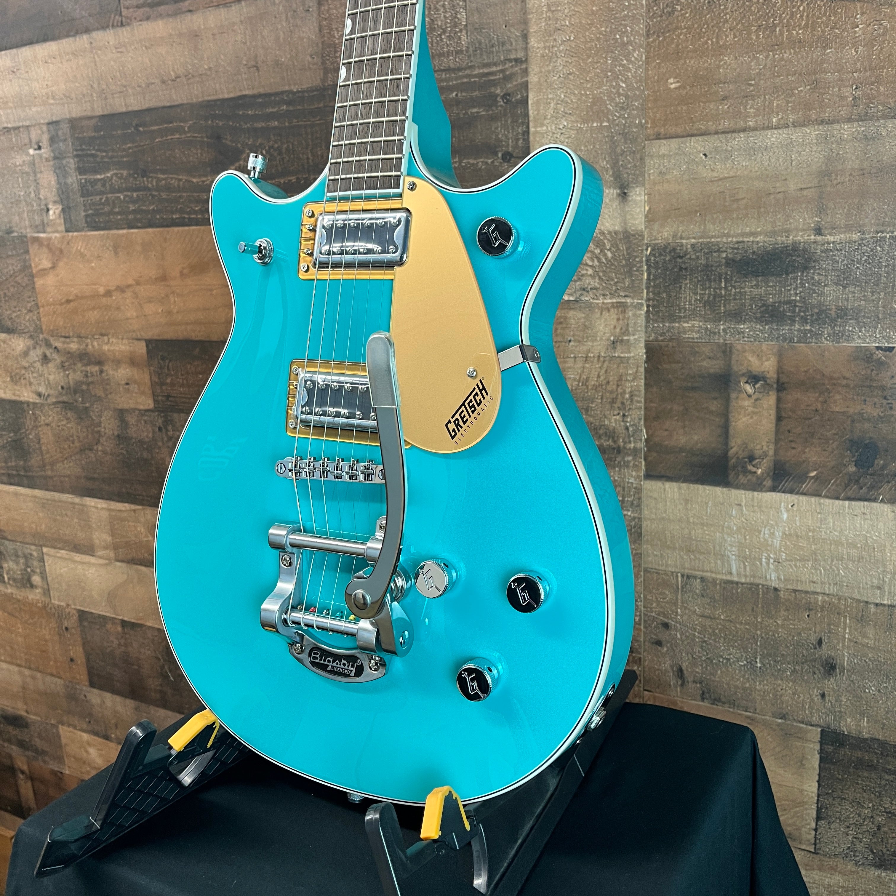 Gretsch G5232T Electromatic Double Jet FT with Bigsby, Caicos Green, 354