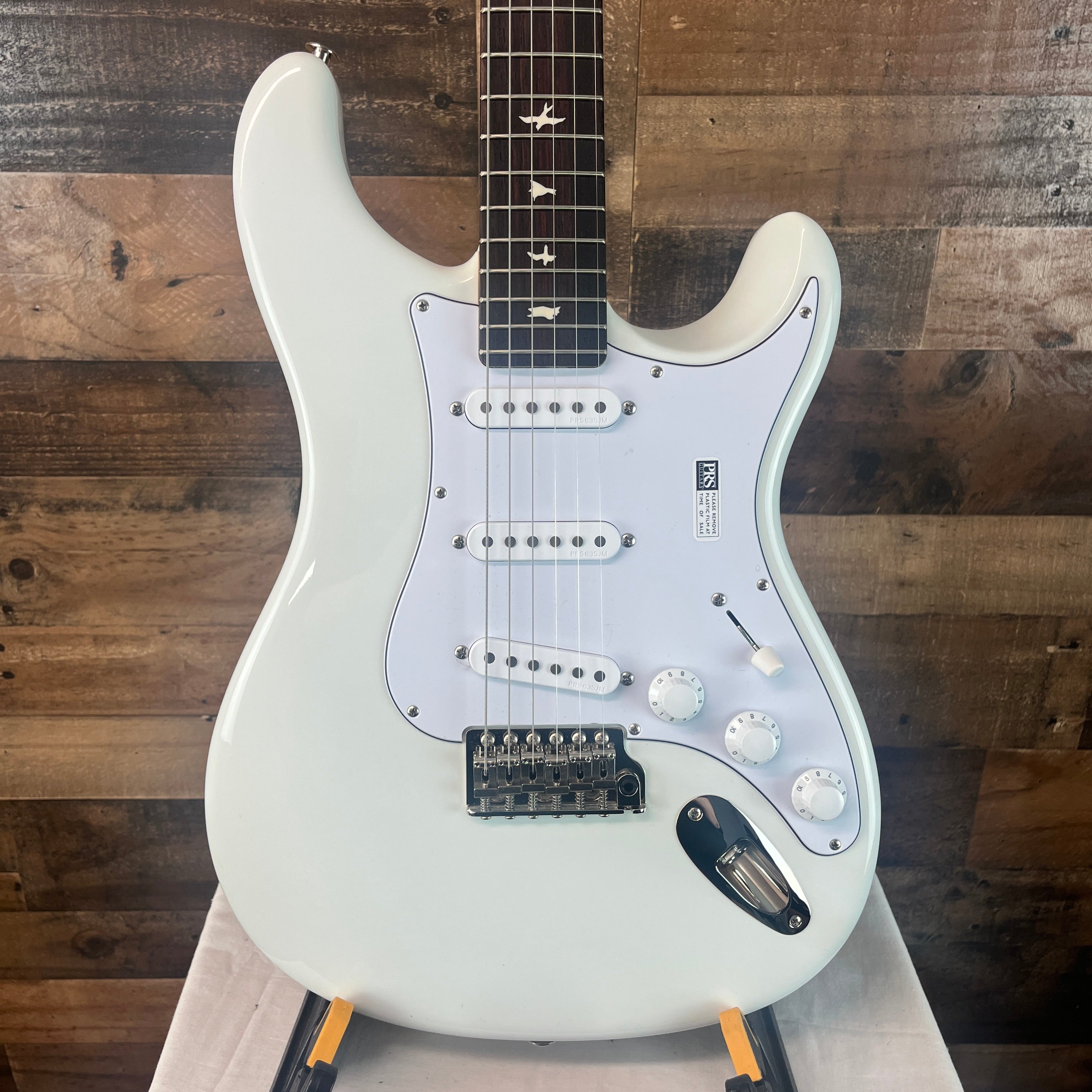 PRS Silver Sky White Frost with Rosewood Fretboard, Gig Bag, 865