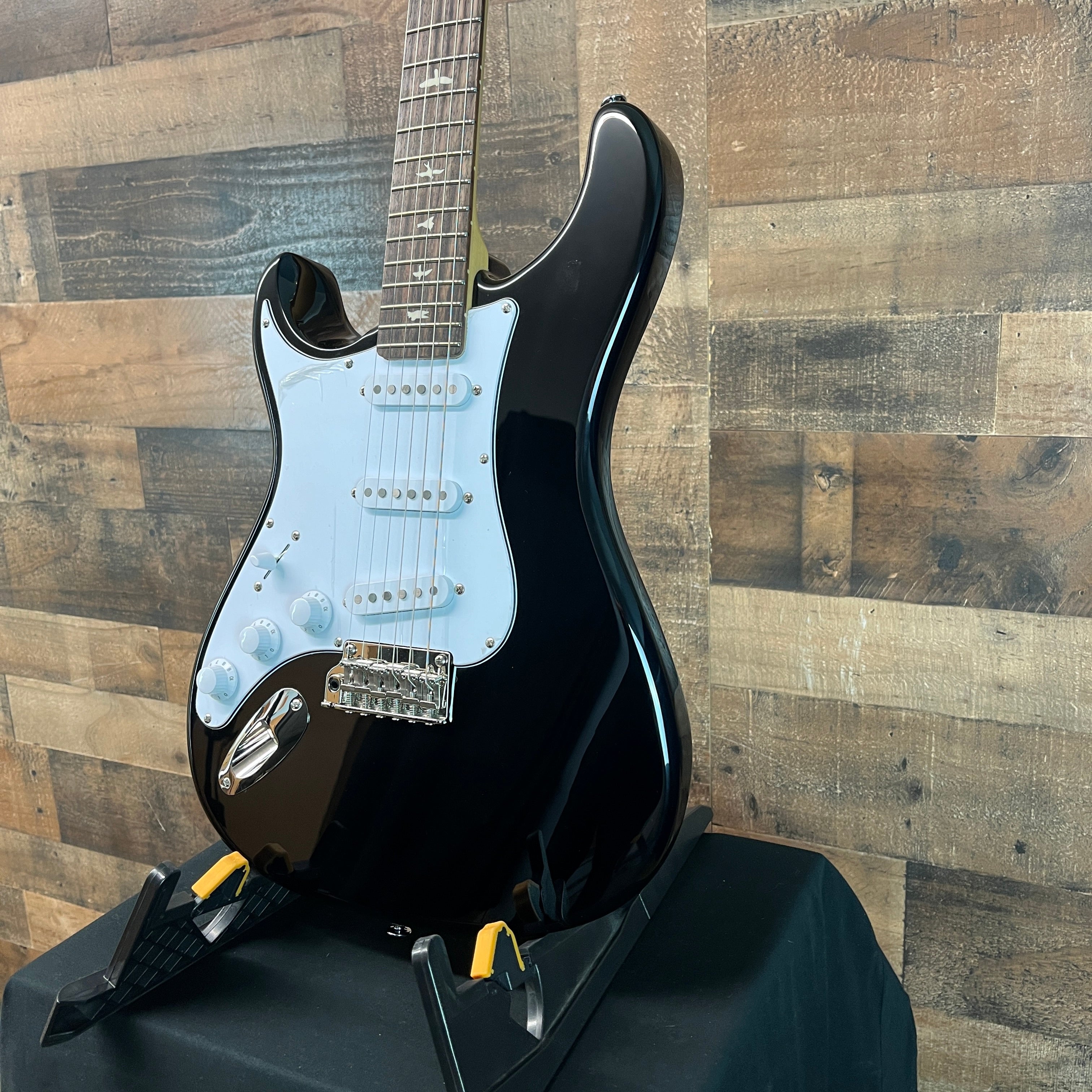 PRS SE Silver Sky, Left Handed, Piano Black, Rosewood Fretboard, Gig Bag, 894