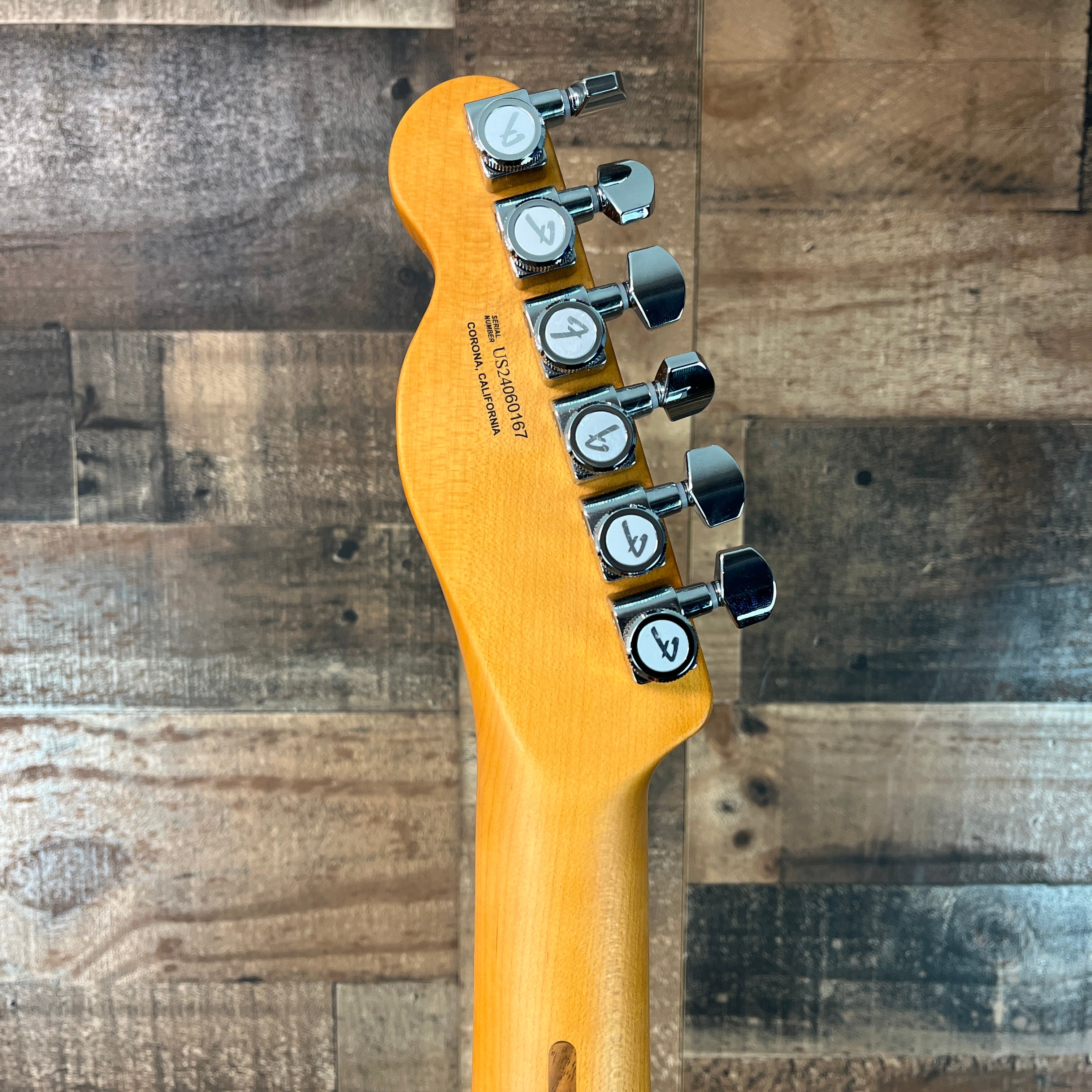Fender American Ultra II Telecaster Electric Guitar, Maple Fingerboard, Sinister Red, Hard Case, Free Ship, 167
