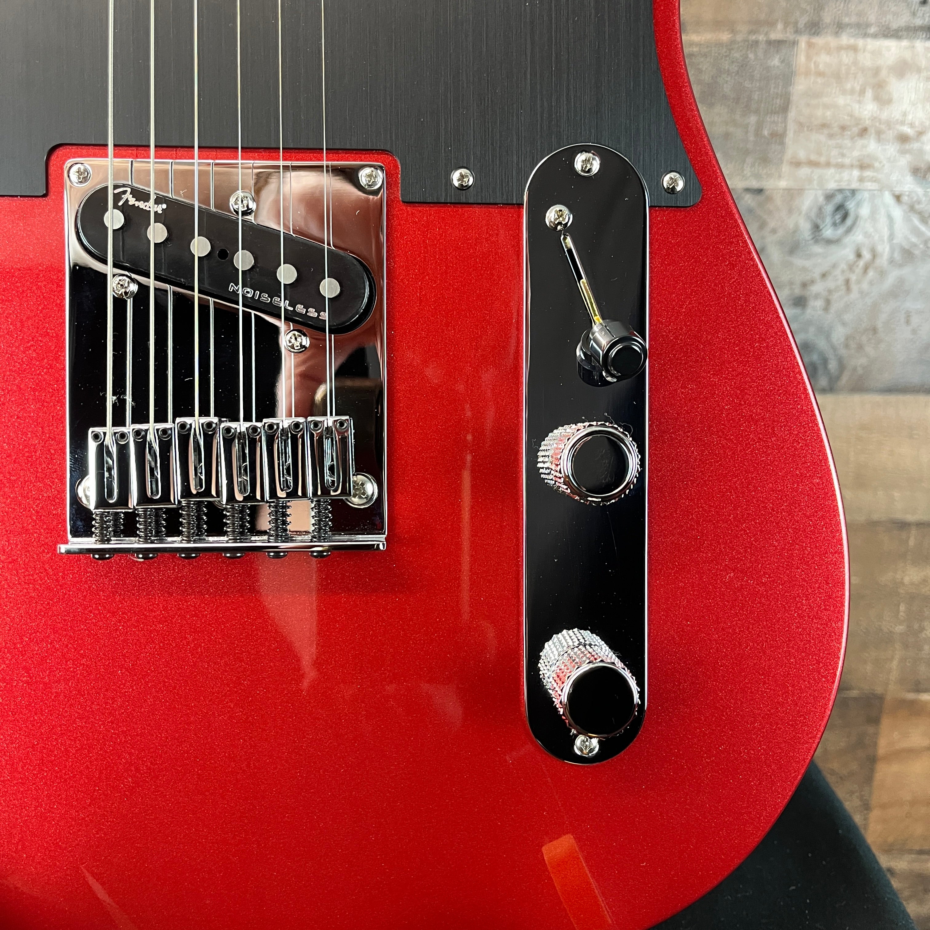 Fender American Ultra II Telecaster Electric Guitar, Maple Fingerboard, Sinister Red, Hard Case, Free Ship, 167