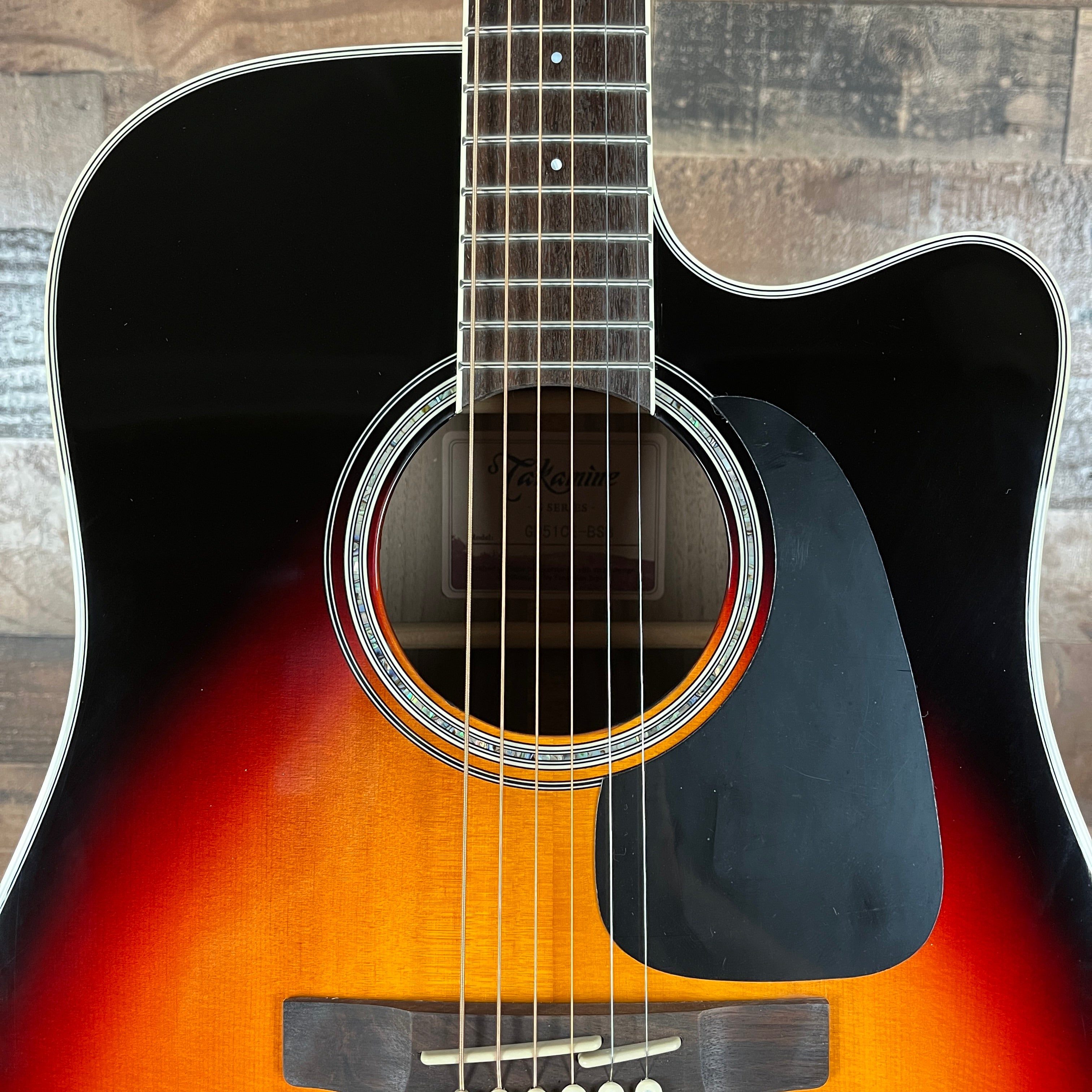 Takamine G-series GD51CE Dreadnought Acoustic-electric Guitar - Brown Sunburst, #462