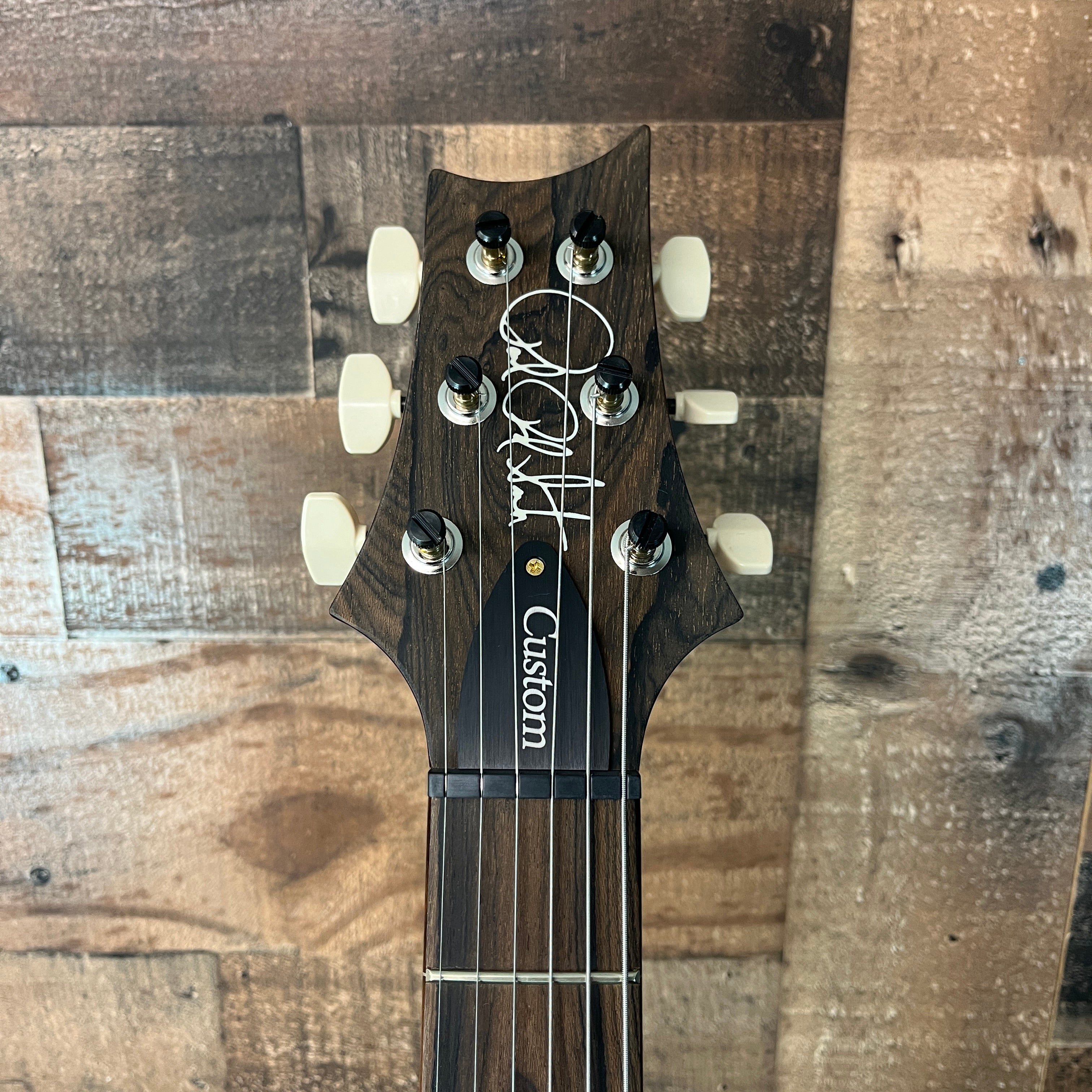 PRS Wood Library Custom 24, Left Handed, Maple Quilt 10-Top, Natural Finish, Ziricote Fingerboard, Paisley PRS Hardcase, 598