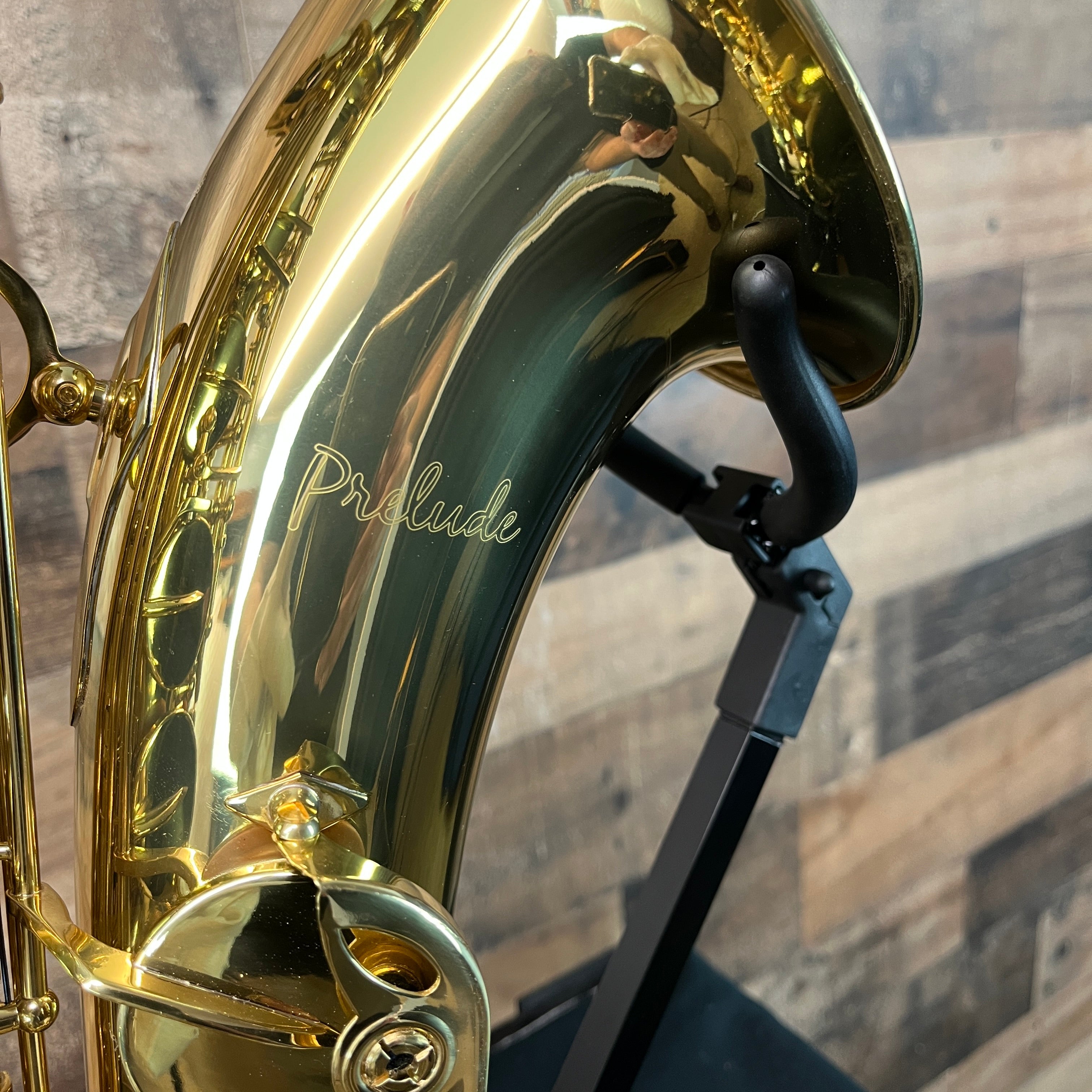 Prelude by Selmer TS711 Student Tenor Saxophone, Lacquer Finish, Hybrid Case