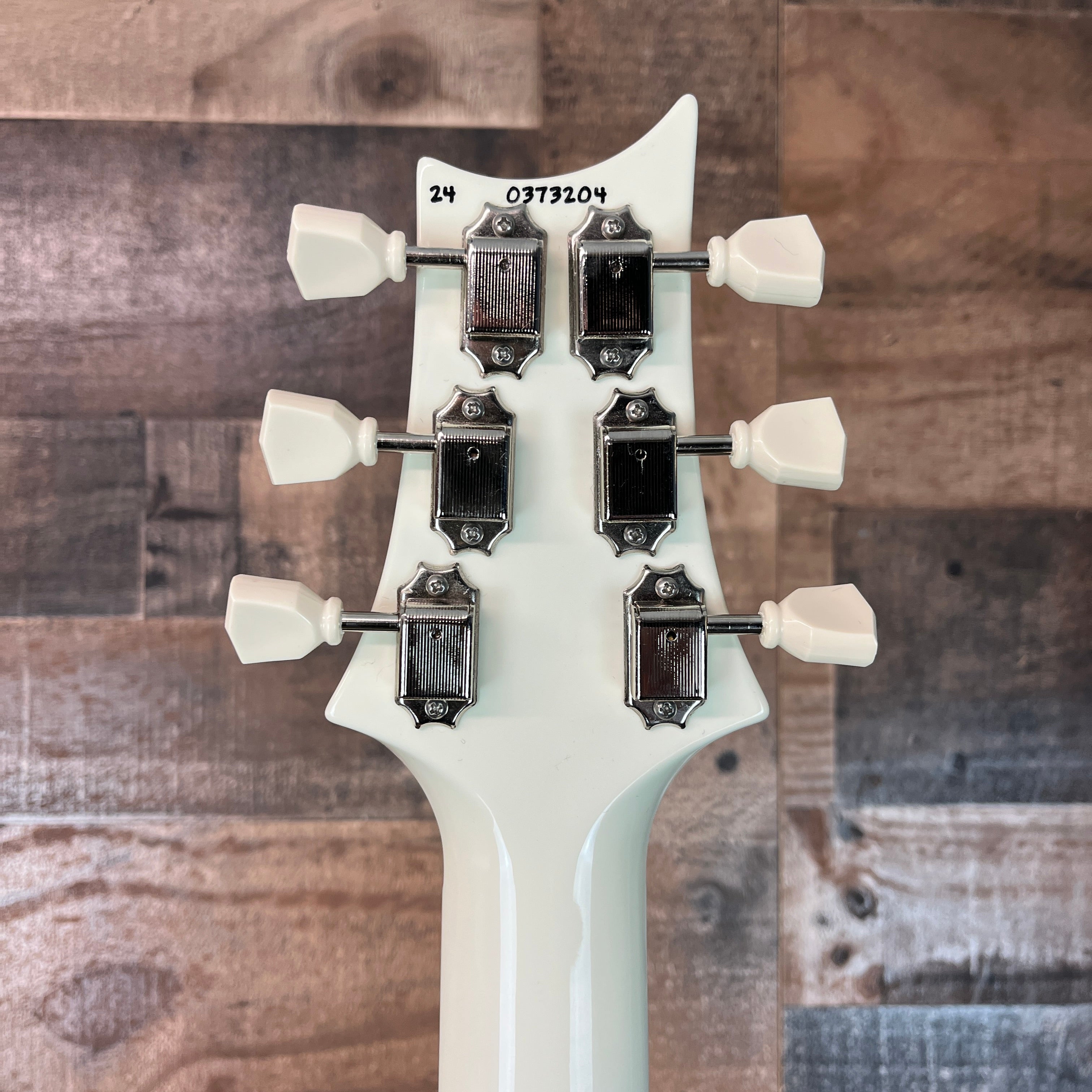 PRS McCarty 594 Hollowbody II Electric Guitar, Pearl White Custom, Hardcase, 204