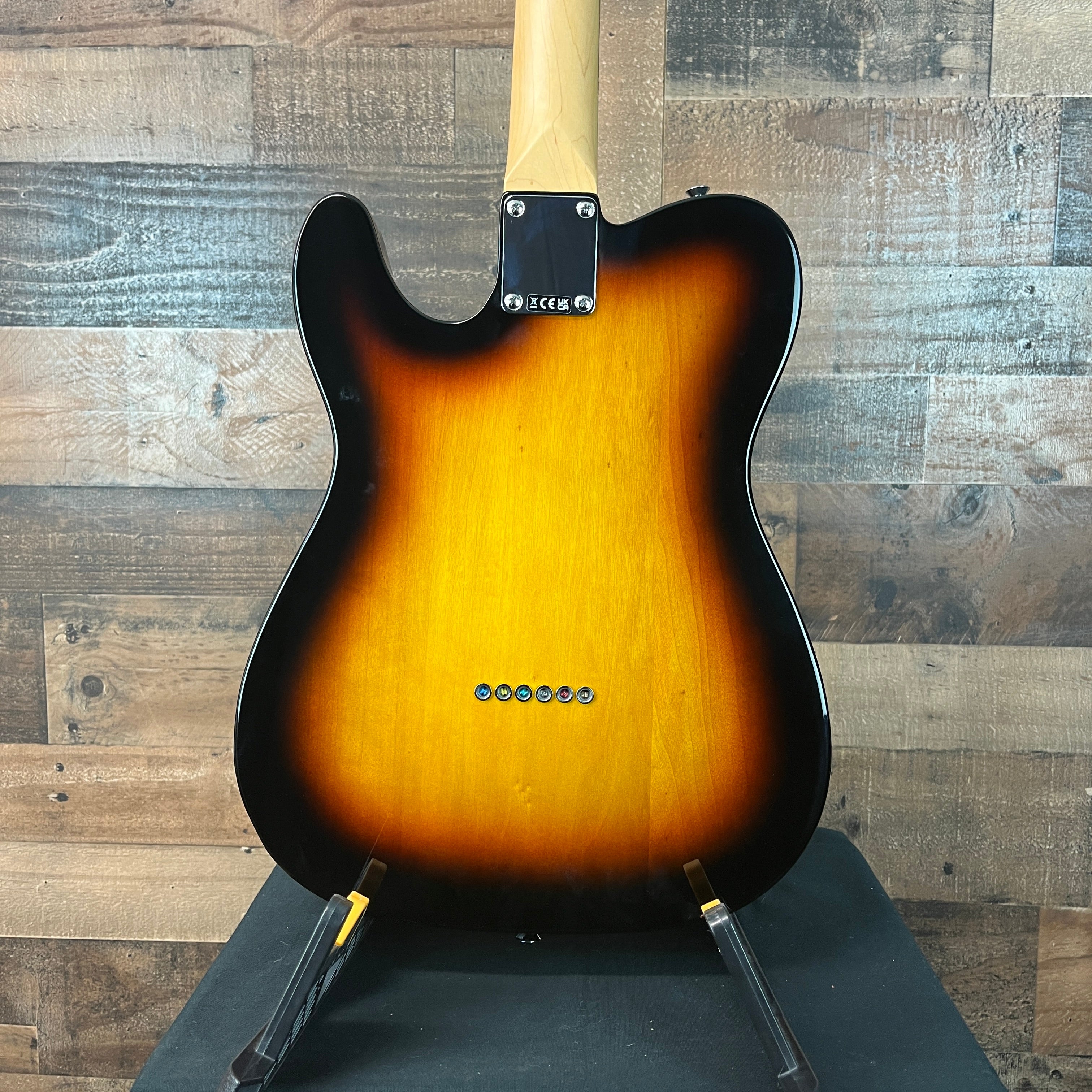 Fender Standard Telecaster Electric Guitar, 3-color Sunburst Finish, 262