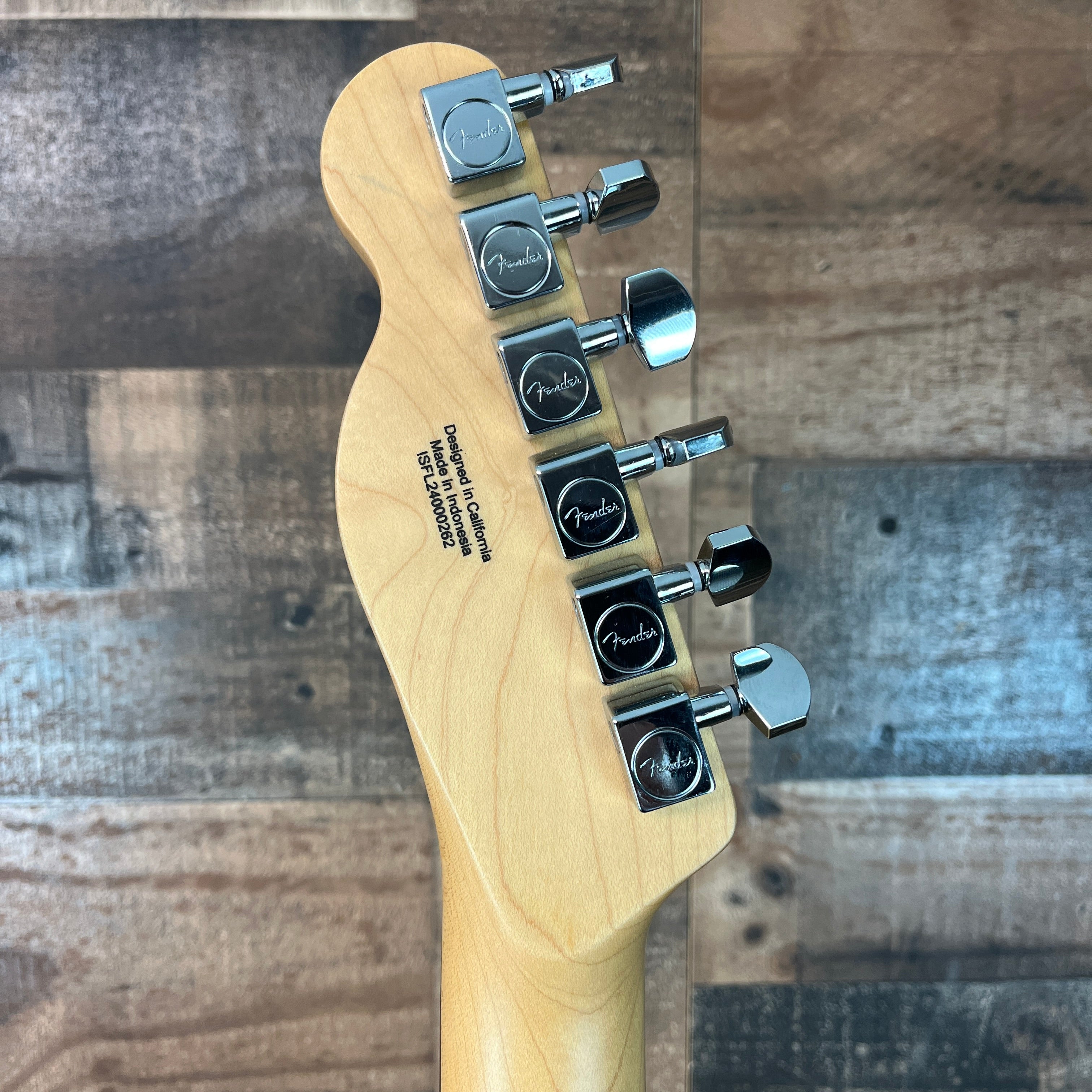 Fender Standard Telecaster Electric Guitar, 3-color Sunburst Finish, 262