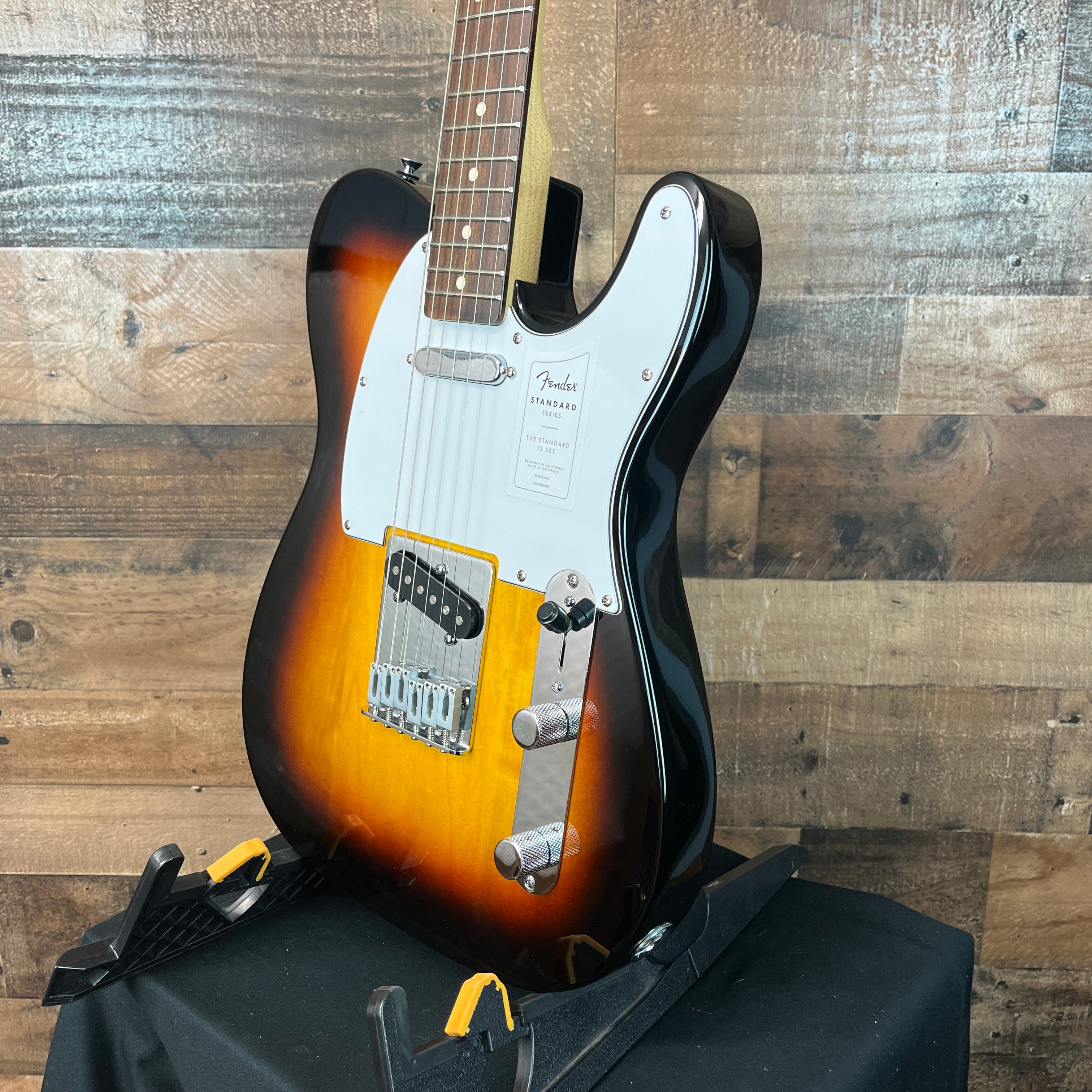 Fender Standard Telecaster Electric Guitar, 3-color Sunburst Finish, 262