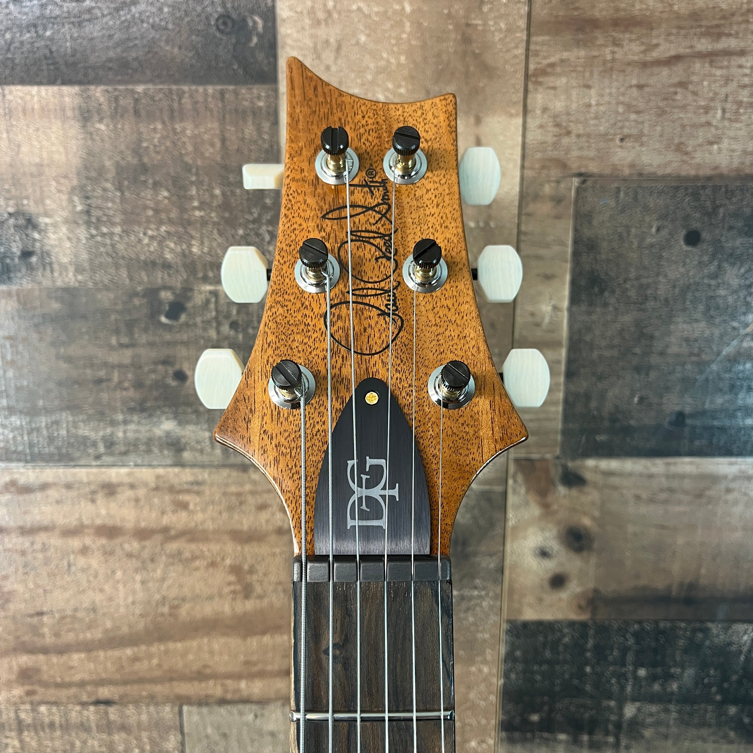 PRS Wood Library DGT, David Grissom Signature, Electric Guitar, Quilt 10 Top, Aquableaux Finish, PRS Paisley Case, 559