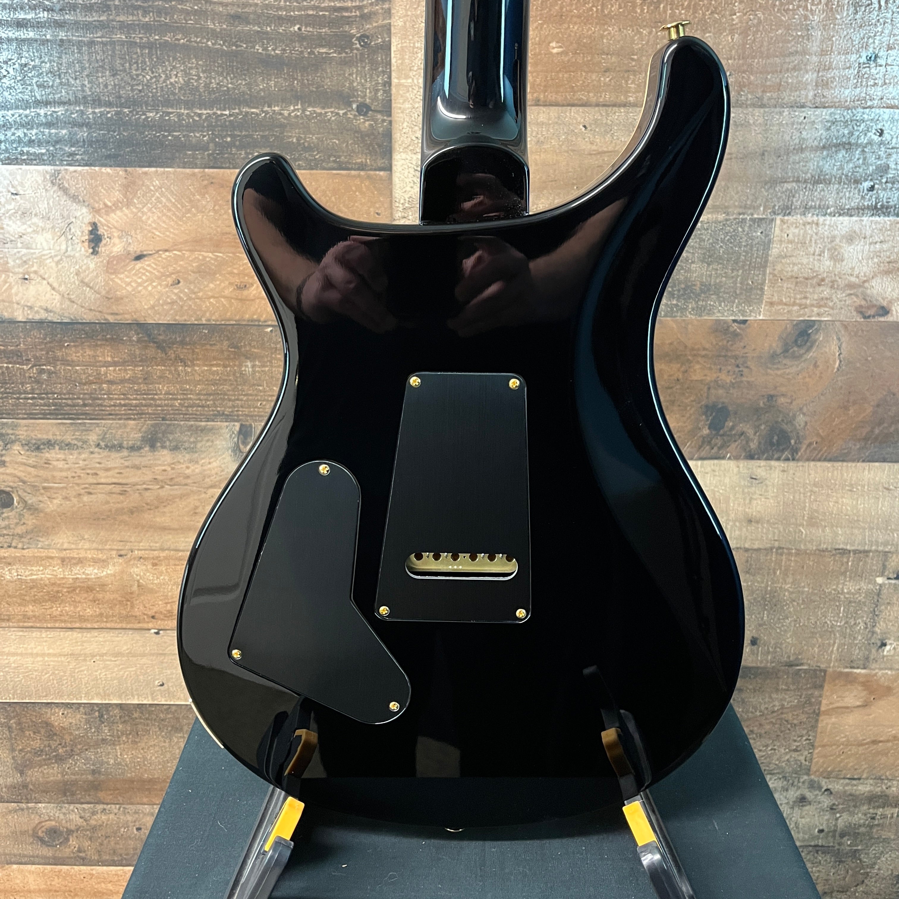 PRS 40th Anniversary Custom 24-08 Semi-Hollow, Charcoal Tri-Color Burst, 10 Top, Hard Case, 065