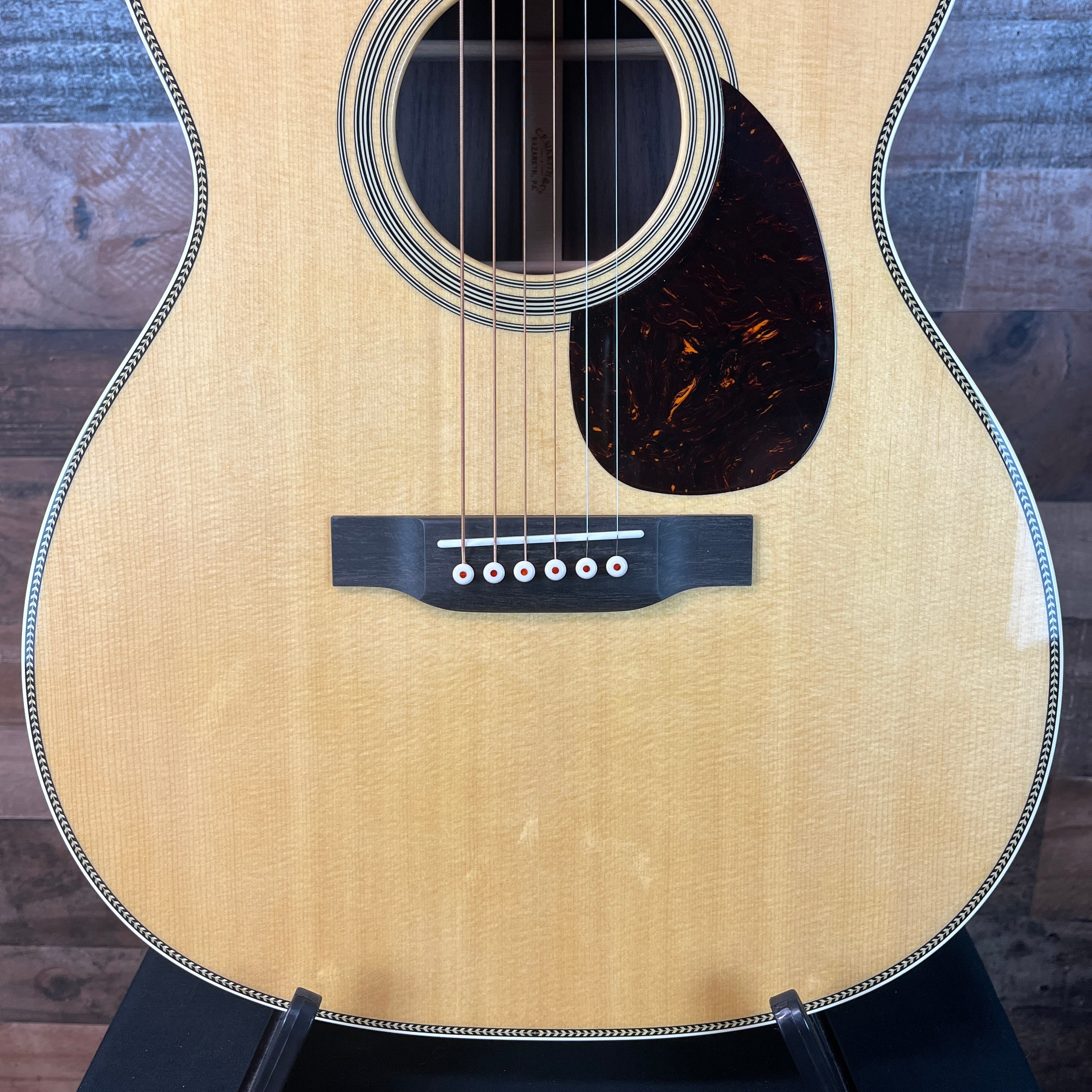 Martin OM-28 Acoustic Guitar, Hard Case, 353