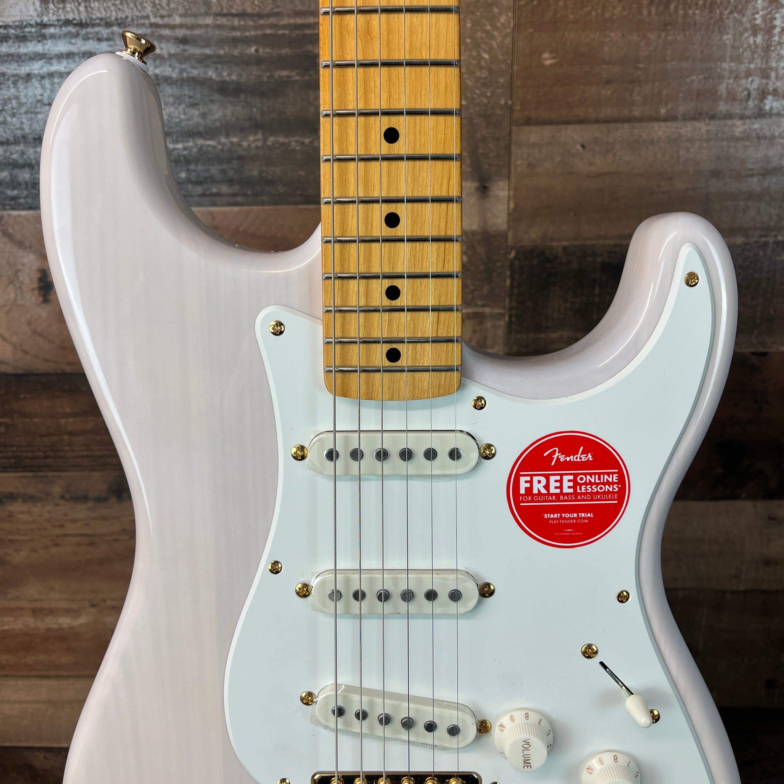FSR Classic Vibe '50s Stratocaster, White Blonde, Free Ship, 588