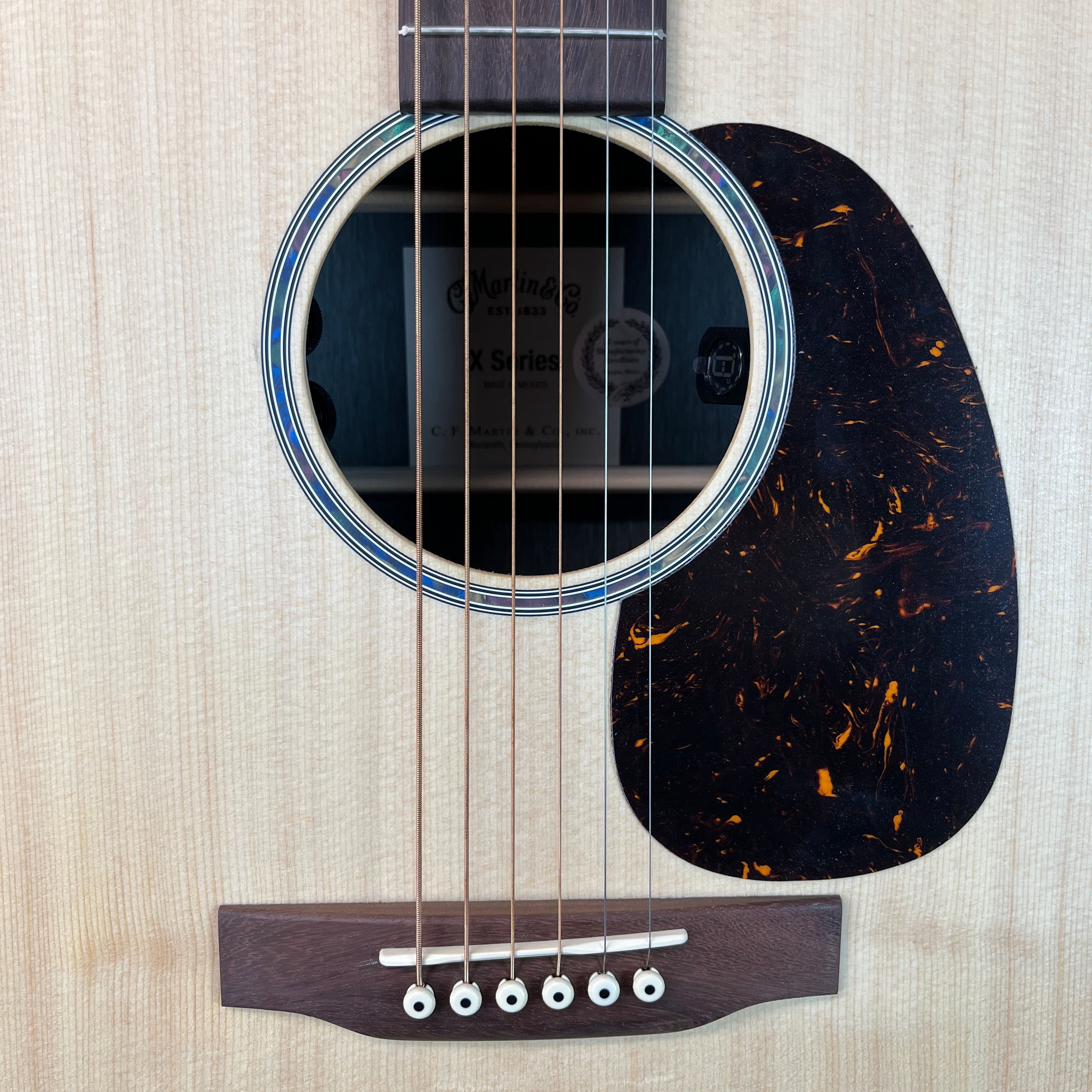 Martin D-X2E Dreadnought Acoustic-electric Guitar, Mahogany, Gig Bag, 159