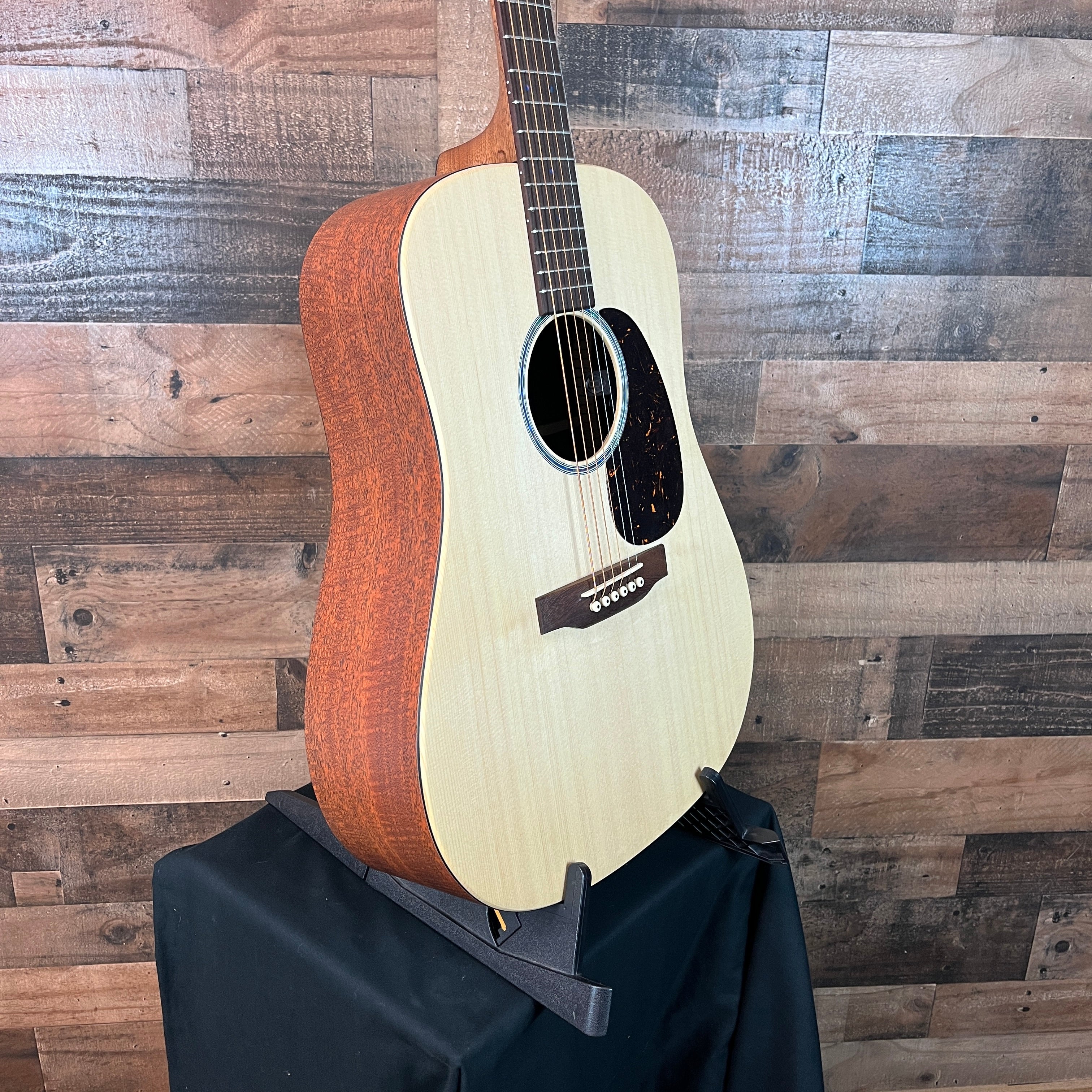 Martin D-X2E Dreadnought Acoustic-electric Guitar, Mahogany, Gig Bag, 159