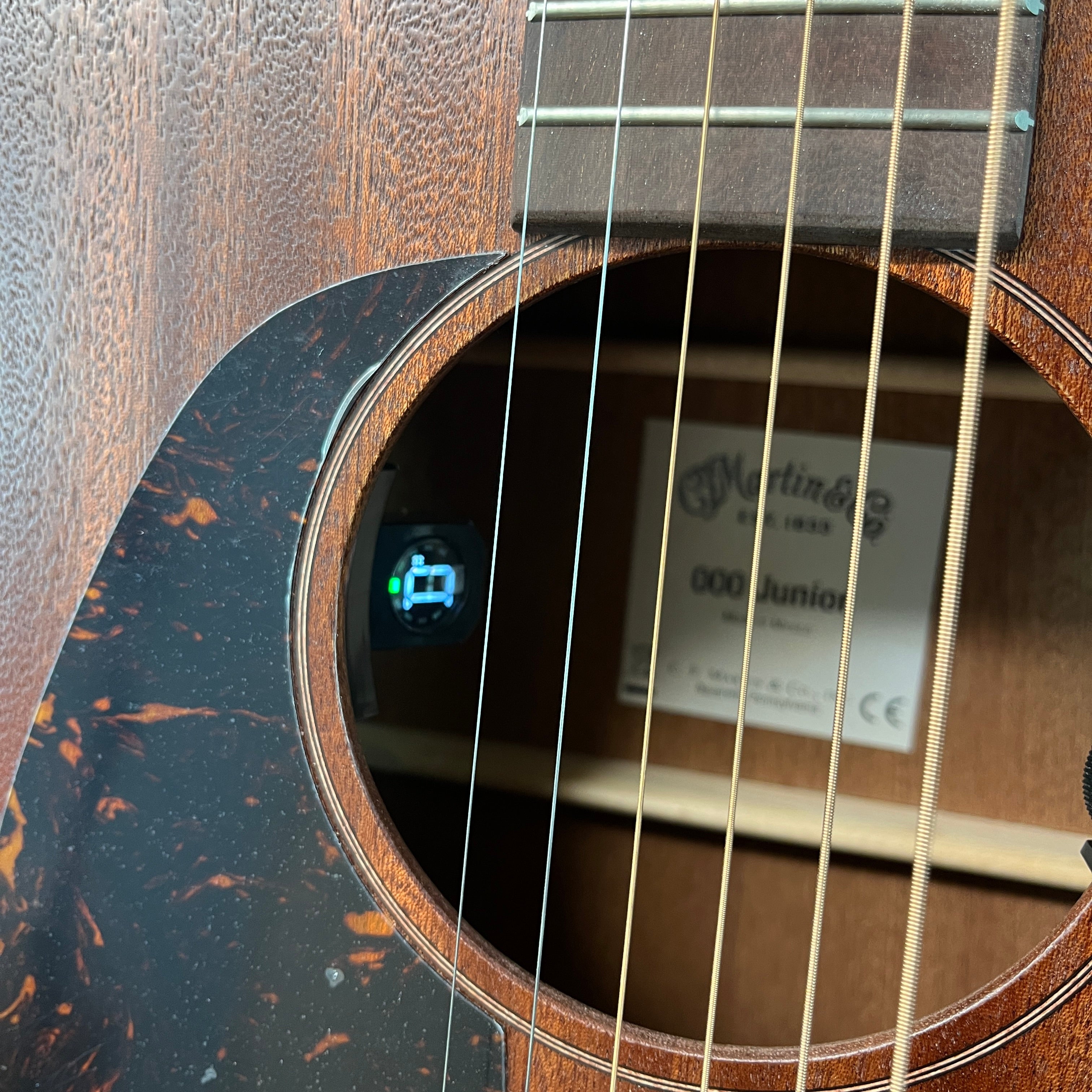 Martin 000-JRE SAPELE, Left Handed, 2025 Model, Natural, 309
