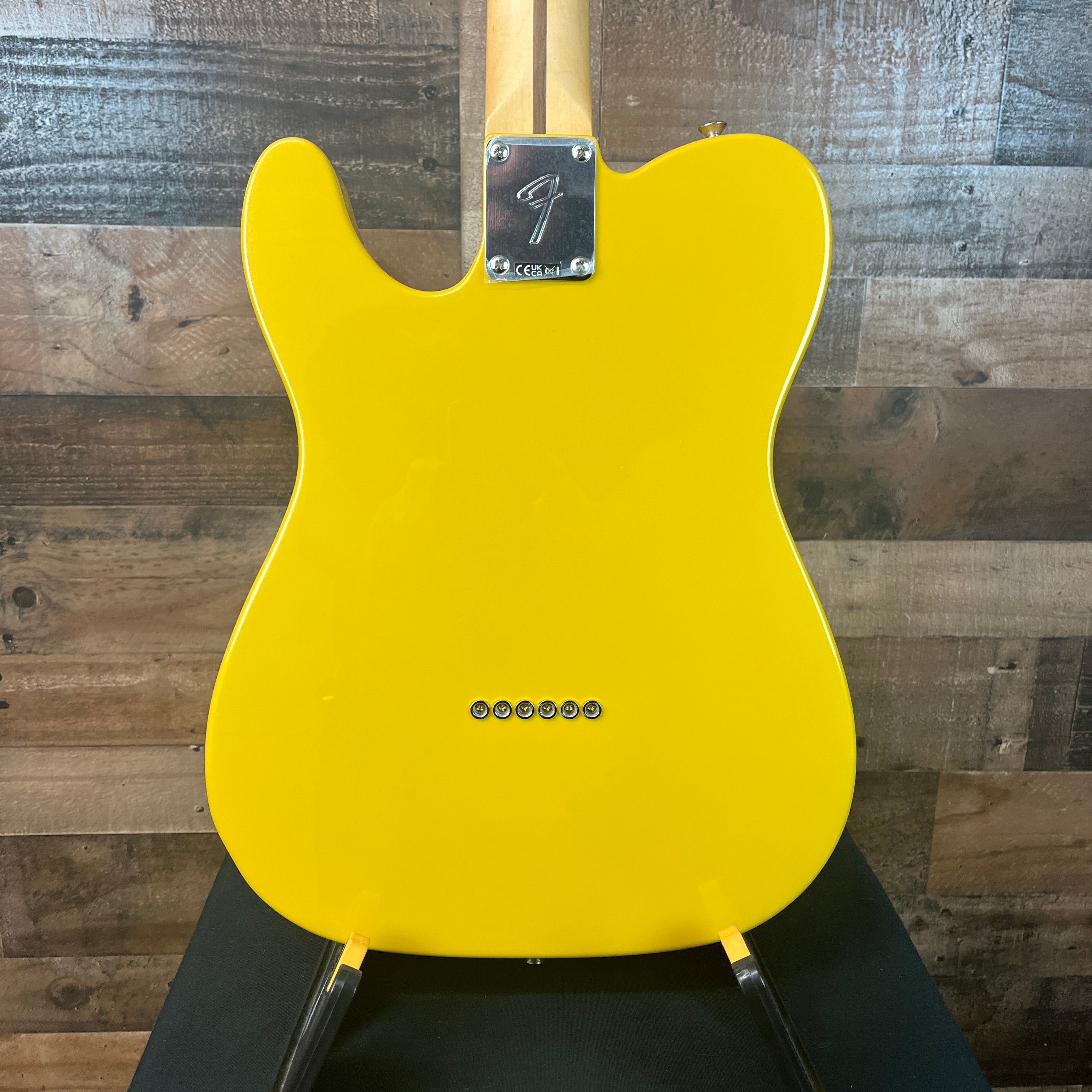 Player II Modified Telecaster Electric Guitar, Sunshine Yellow, Gig Bag, 016