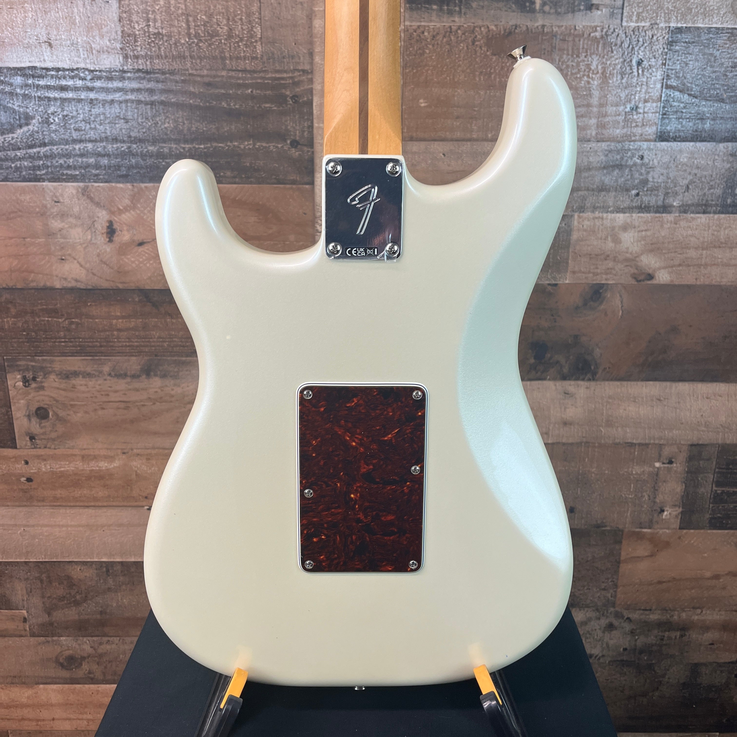 Player II Modified Stratocaster HSS Floyd Rose Electric Guitar, Olympic Pearl, Gig Bag, 579