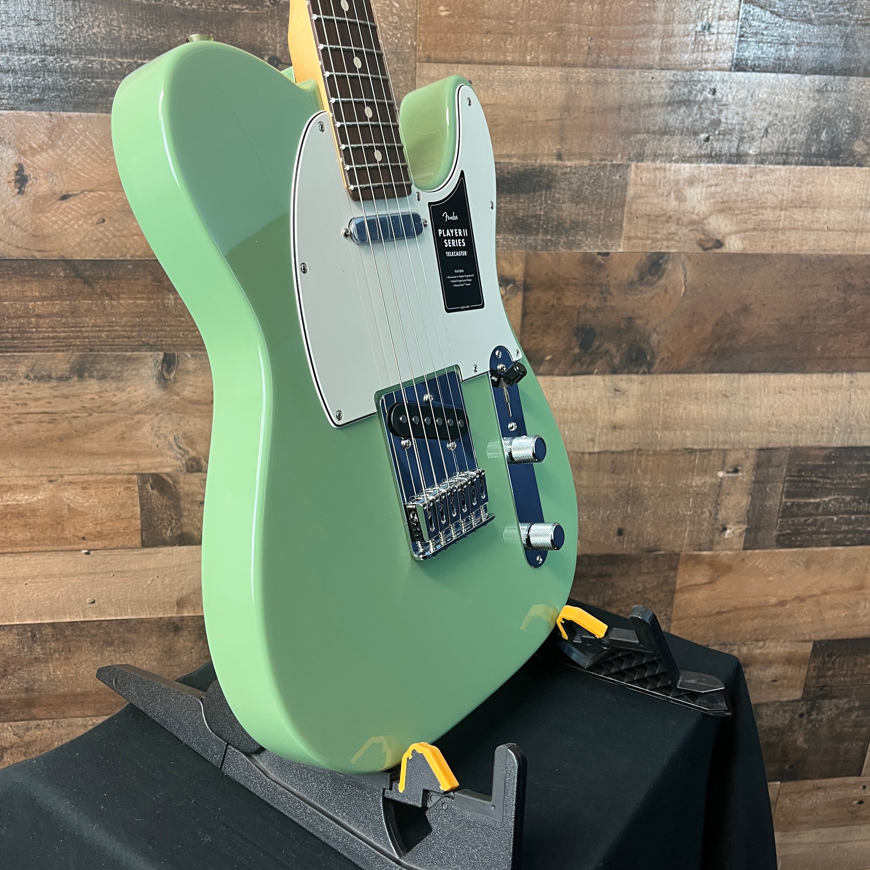 Player II Telecaster Electric Guitar, Birch Green, Rosewood Fingerboard, 026