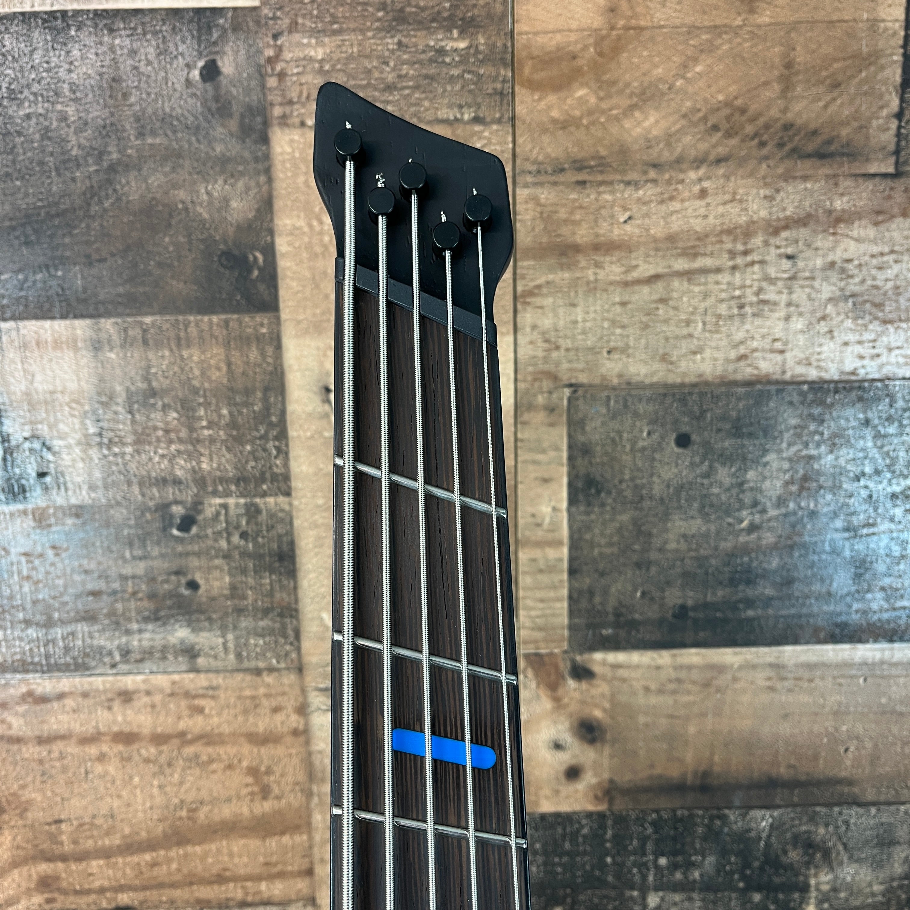 Ibanez Bass Workshop EHB5MSBSP 5-string Multi-scale Bass Guitar - Midnight Arctic Ocean Matte, 948