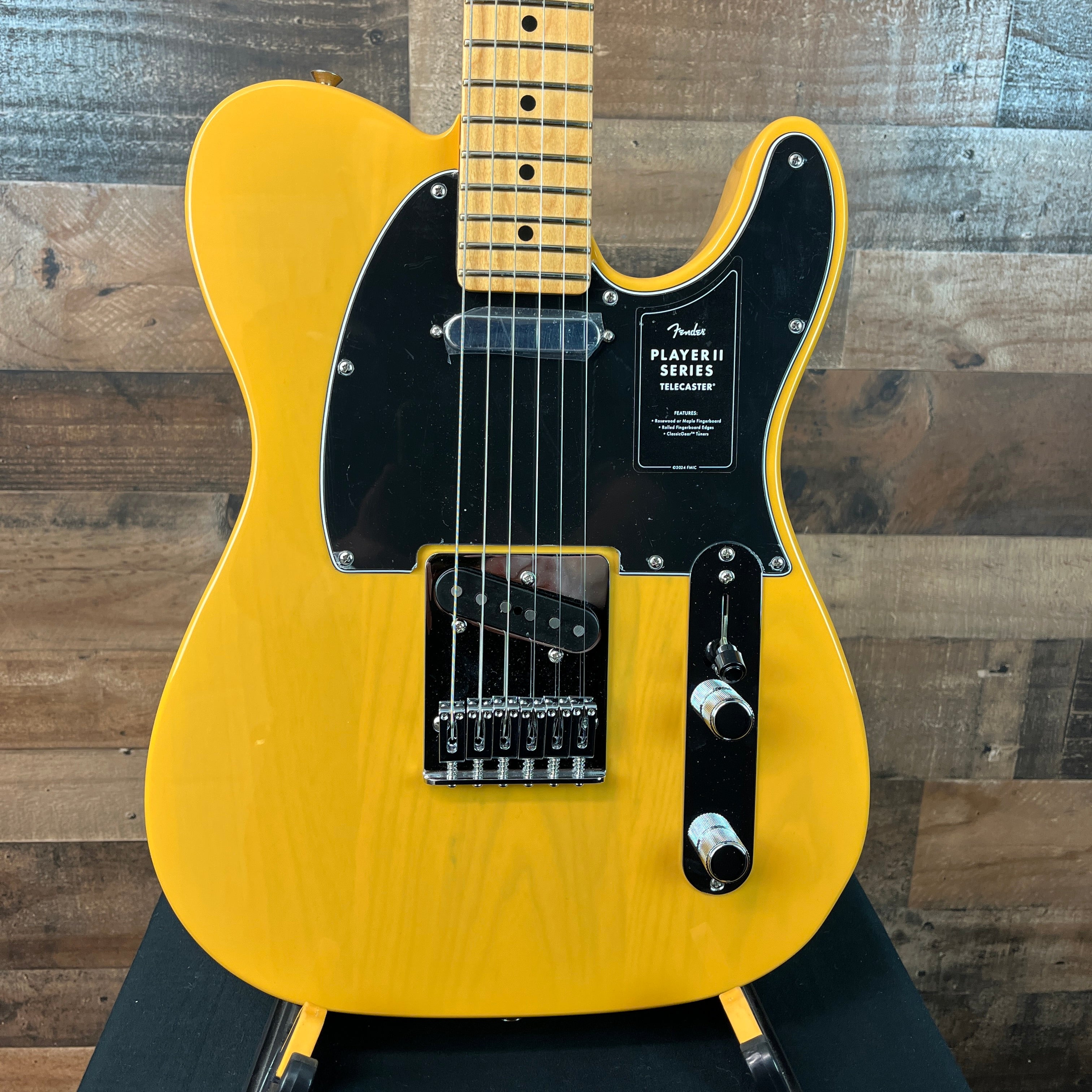 Fender Player II Telecaster Electric Guitar - Butterscotch Blonde, 968