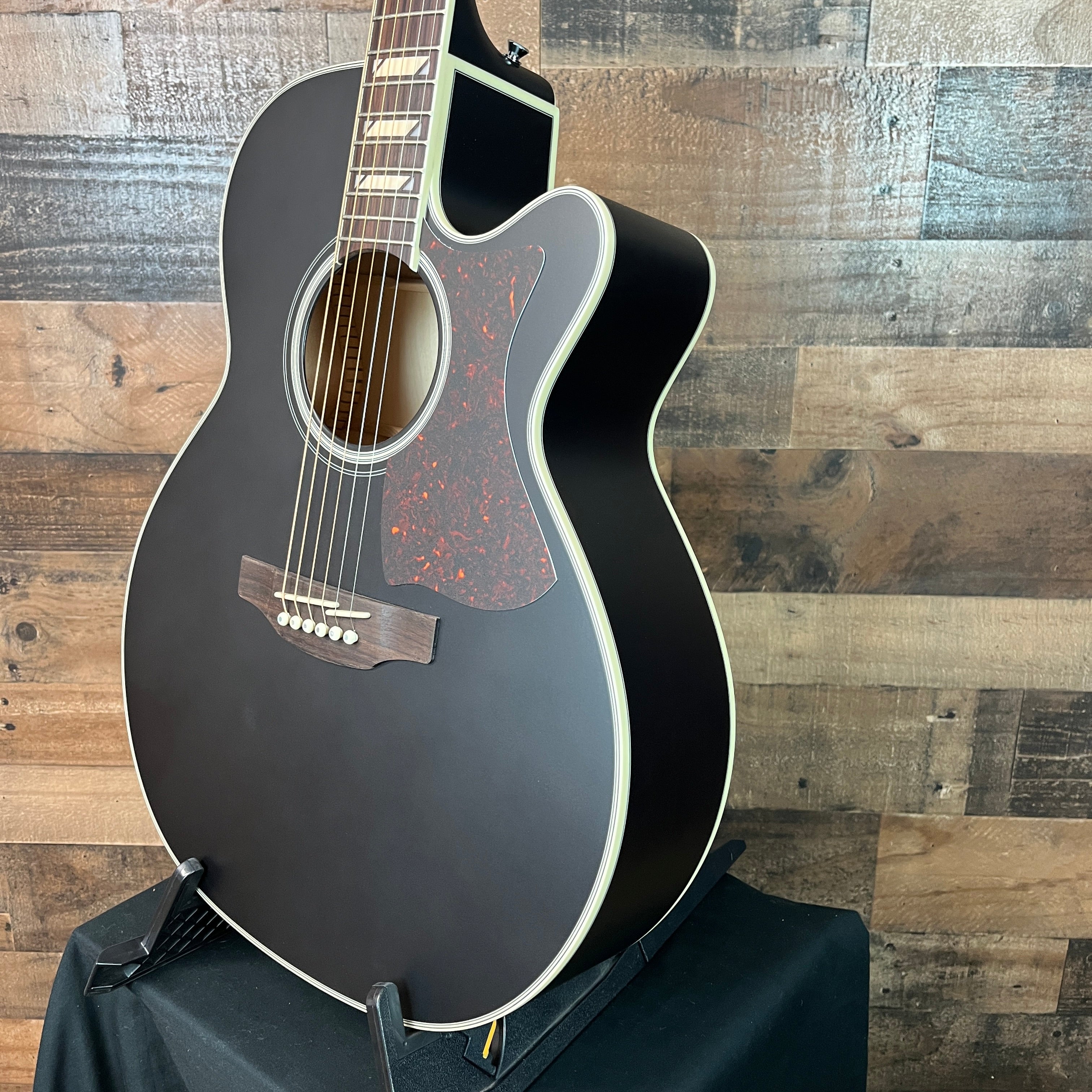 GN73CE NEX Acoustic/Electric Guitar, Satin Black, 435