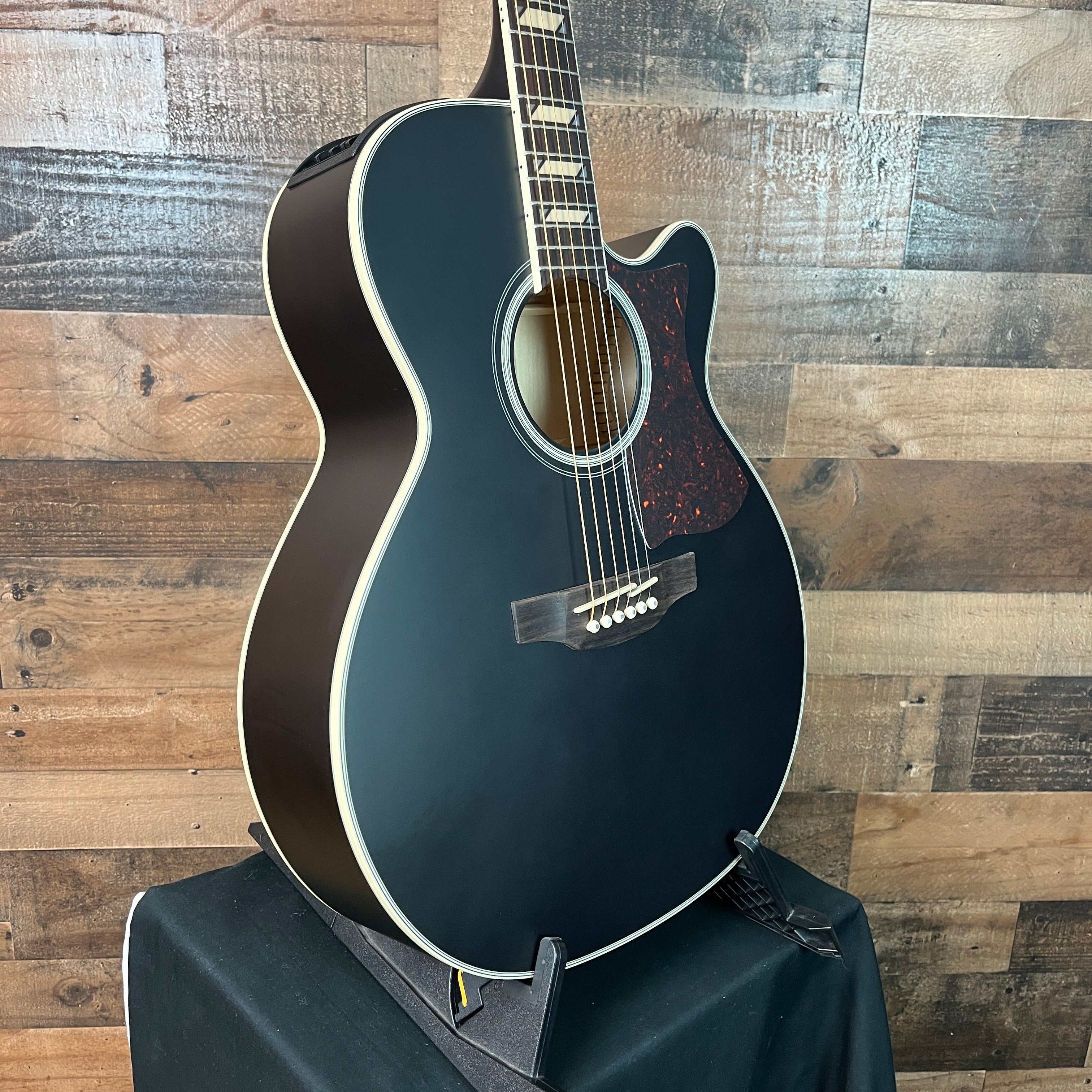 GN73CE NEX Acoustic/Electric Guitar, Satin Black, 435