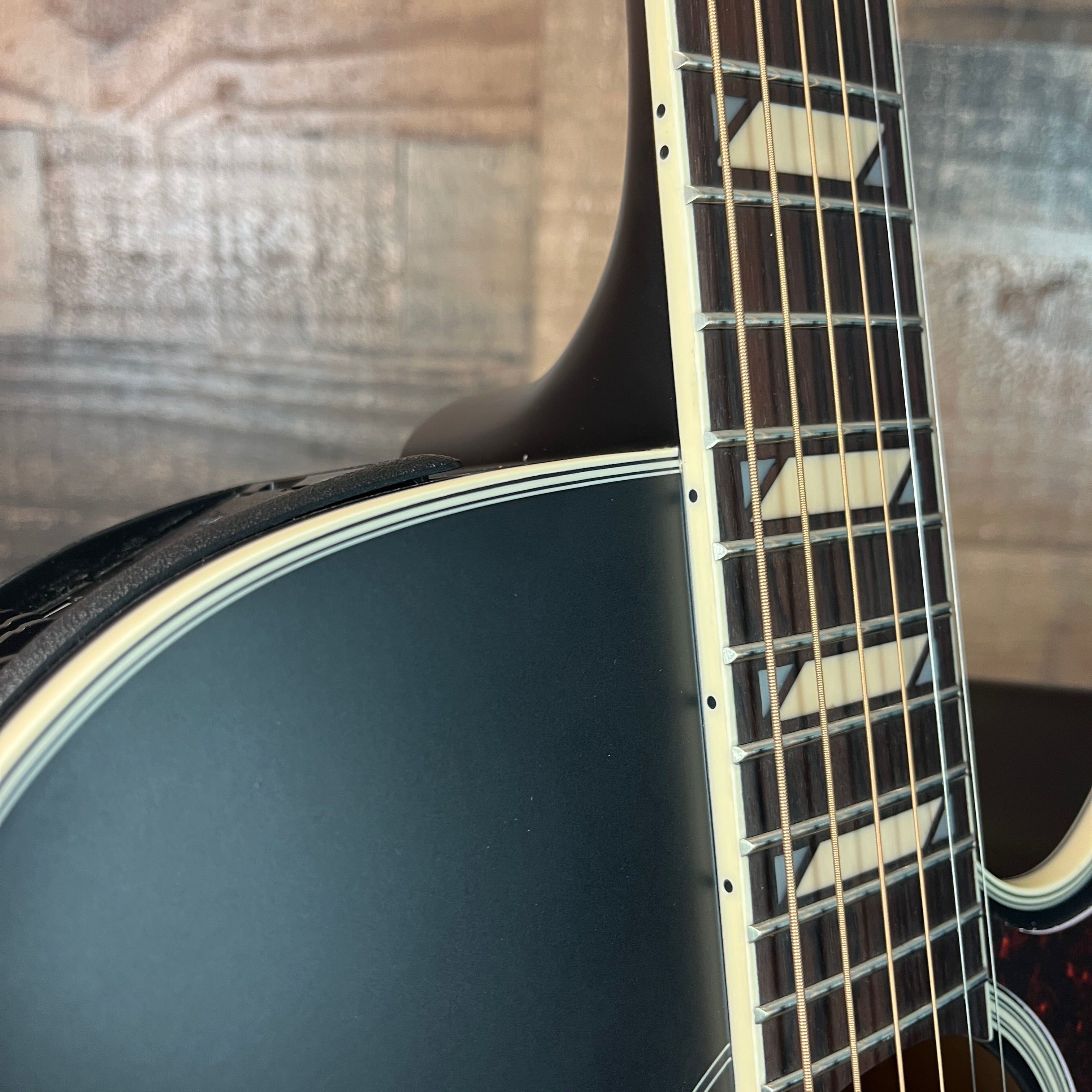 GN73CE NEX Acoustic/Electric Guitar, Satin Black, 435
