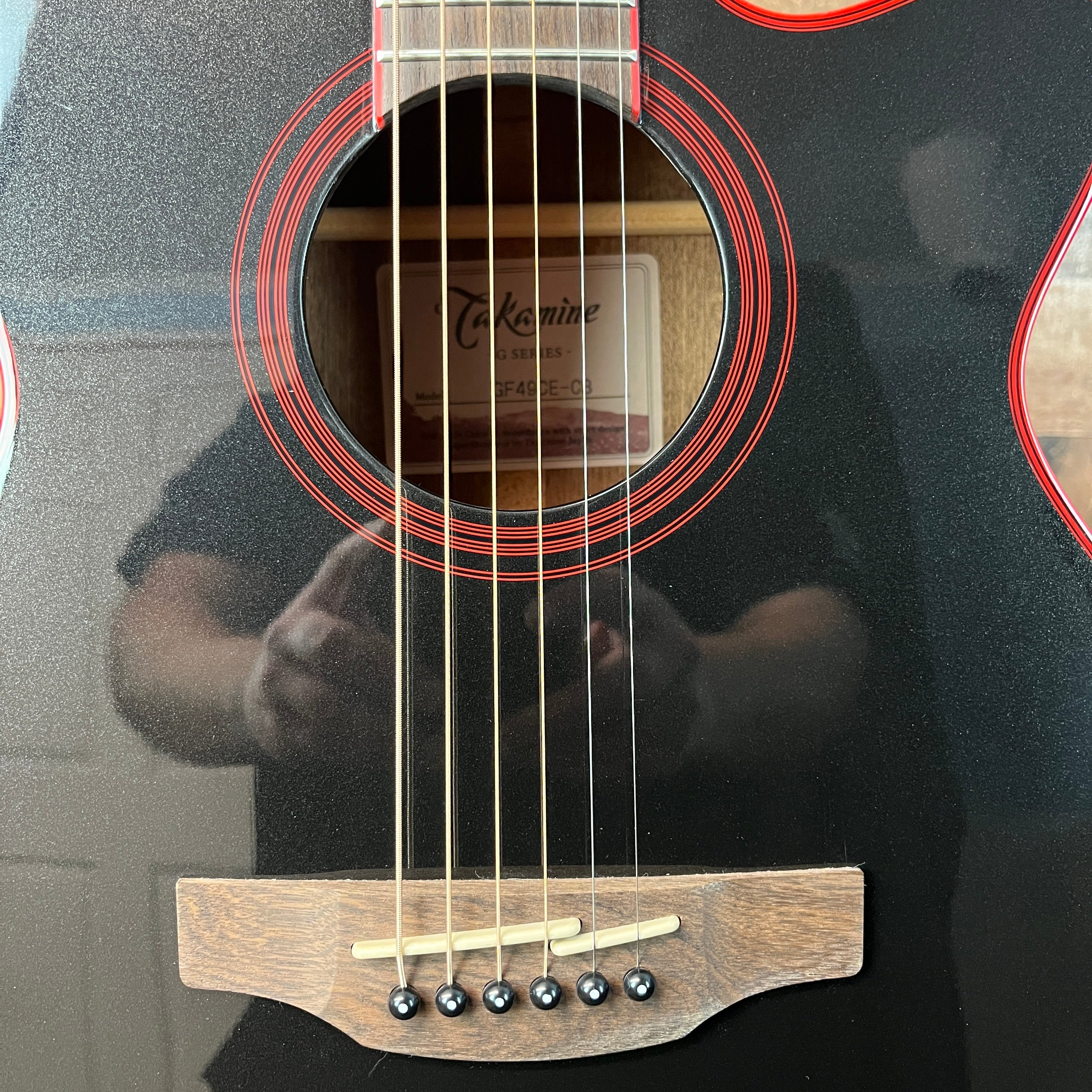 GF49CE FXC Acoustic/Electric guitar, Cosmic Black, 785