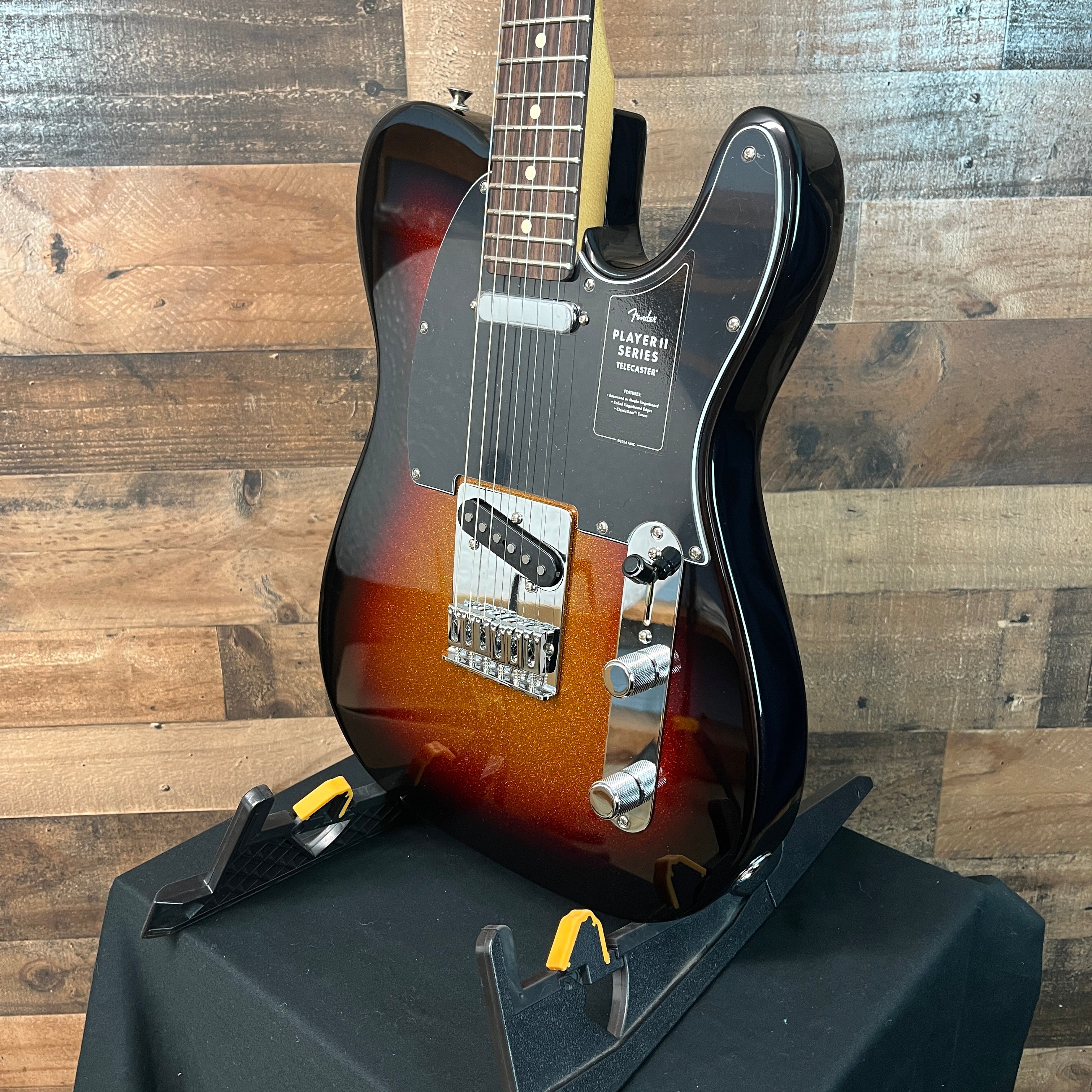 Fender Player II Telecaster Electric Guitar - Limited-edition Sparkle 3-color Sunburst, #109