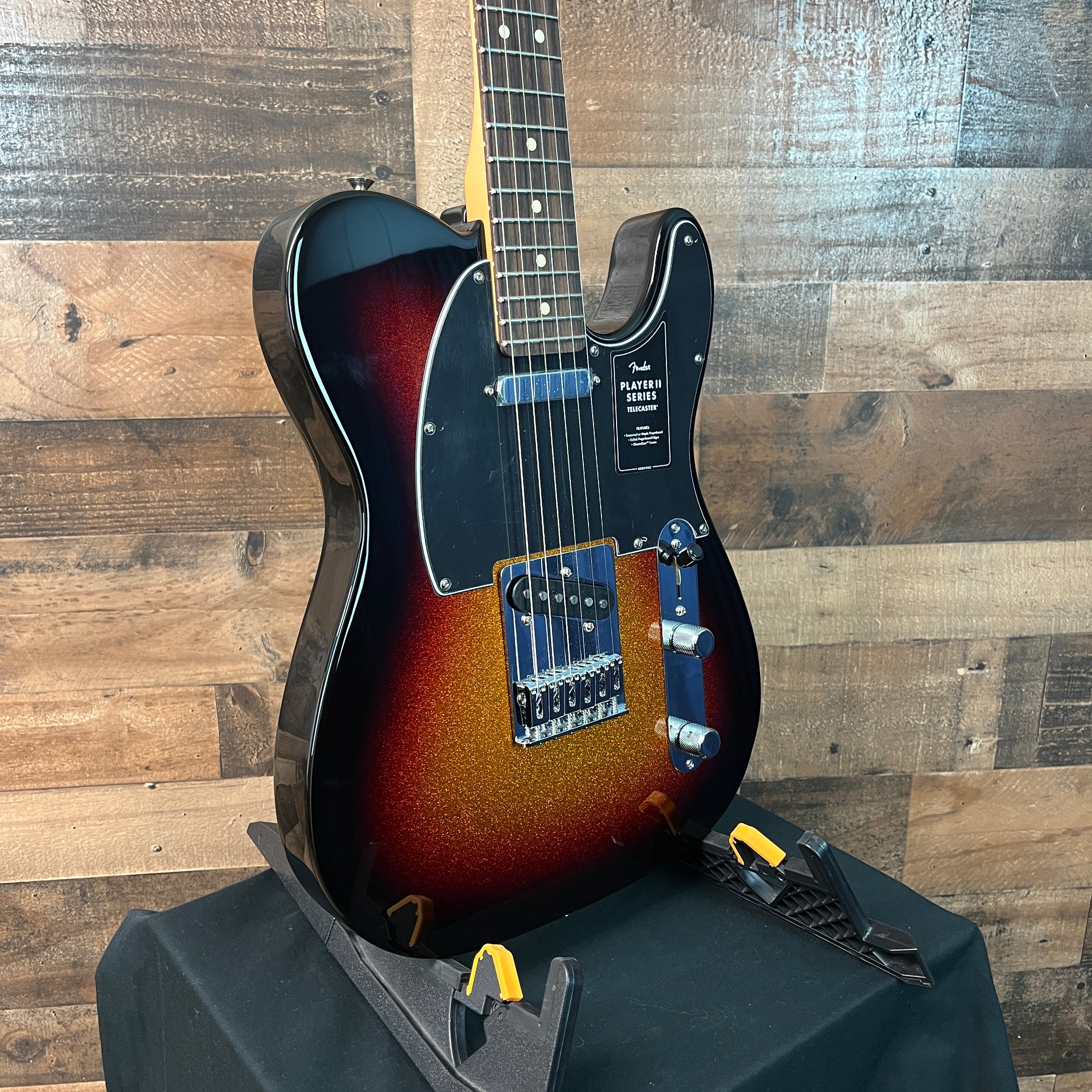Fender Player II Telecaster Electric Guitar - Limited-edition Sparkle 3-color Sunburst, #109