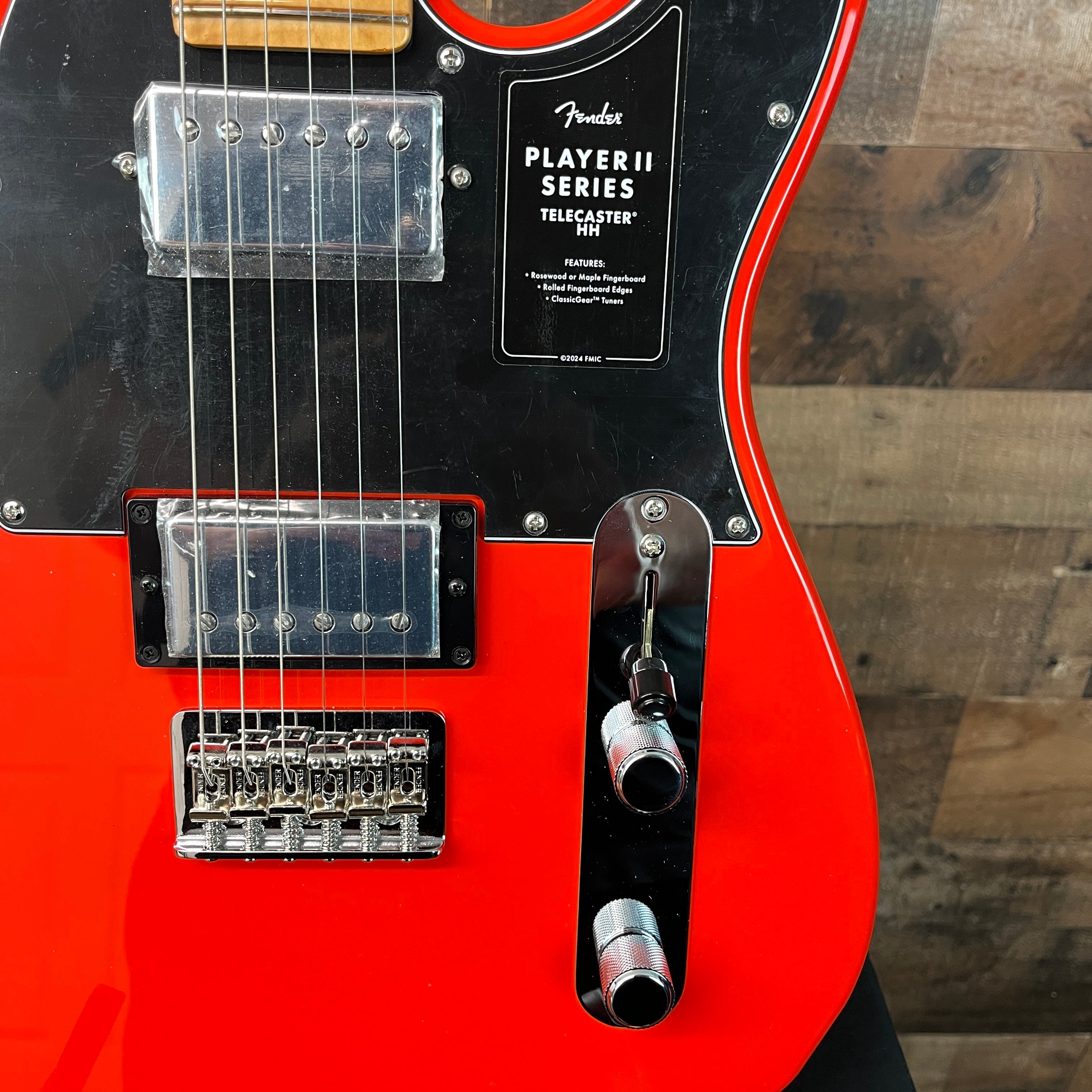 Fender Player II HH Telecaster, Coral Red, 071