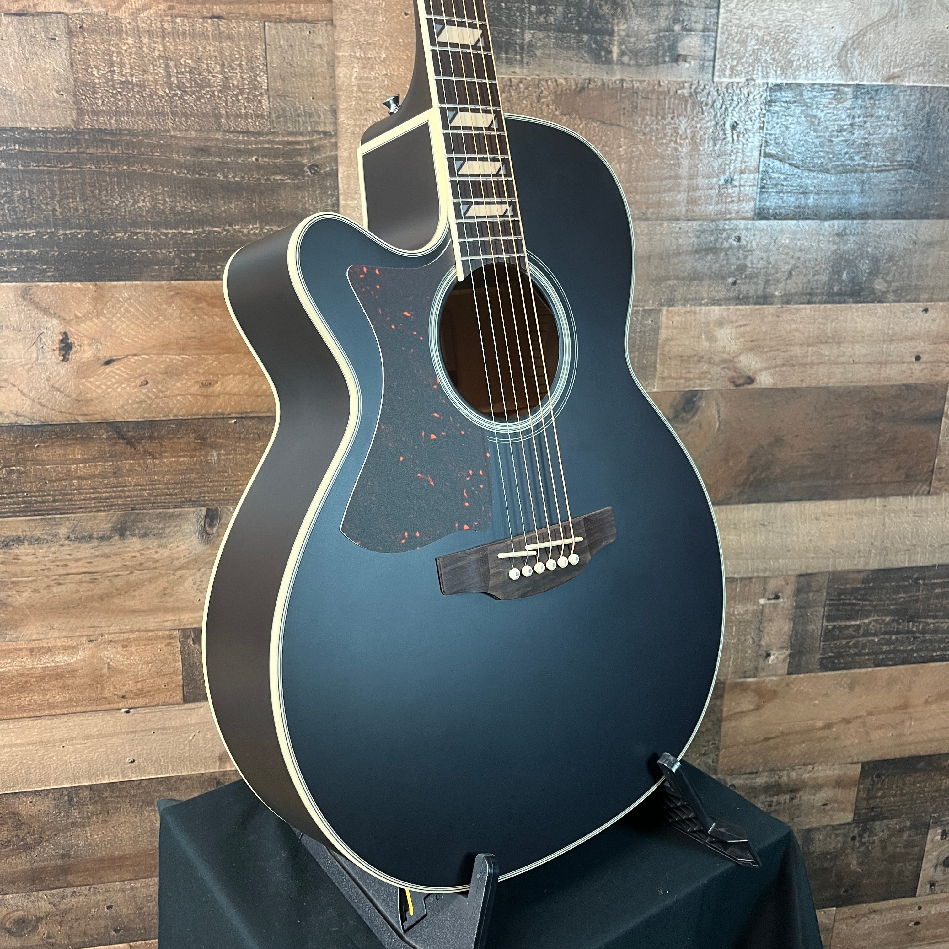 Takamine GN73CE Left Handed NEX Acoustic/Electric Guitar, Satin Black, 991
