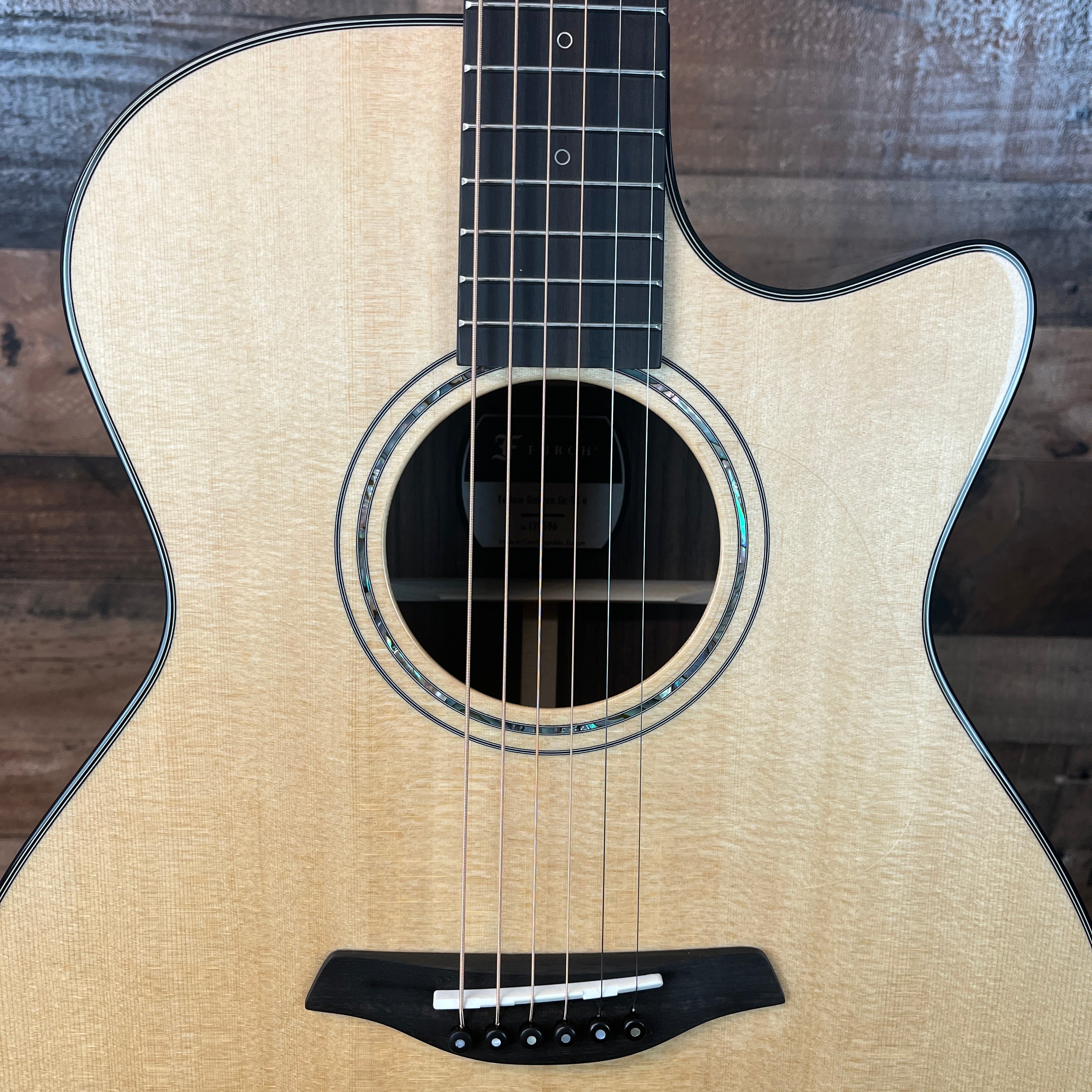 Furch, Yellow Series, DLX Gc-SR SPA a Acoustic/Electric Guitar, Natural Gloss, Hardcase, 596